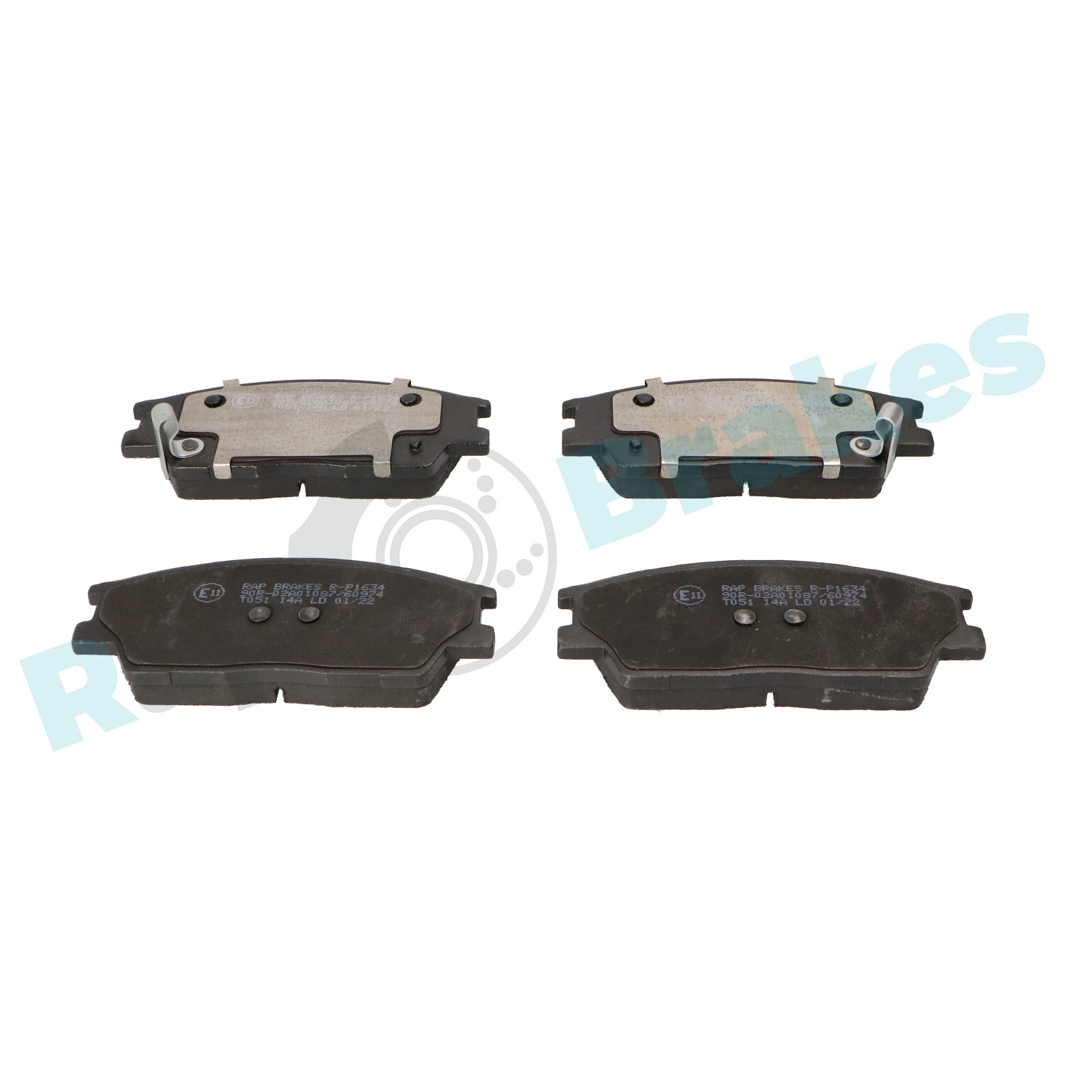 Brake Pad Set, disc brake R-P1634