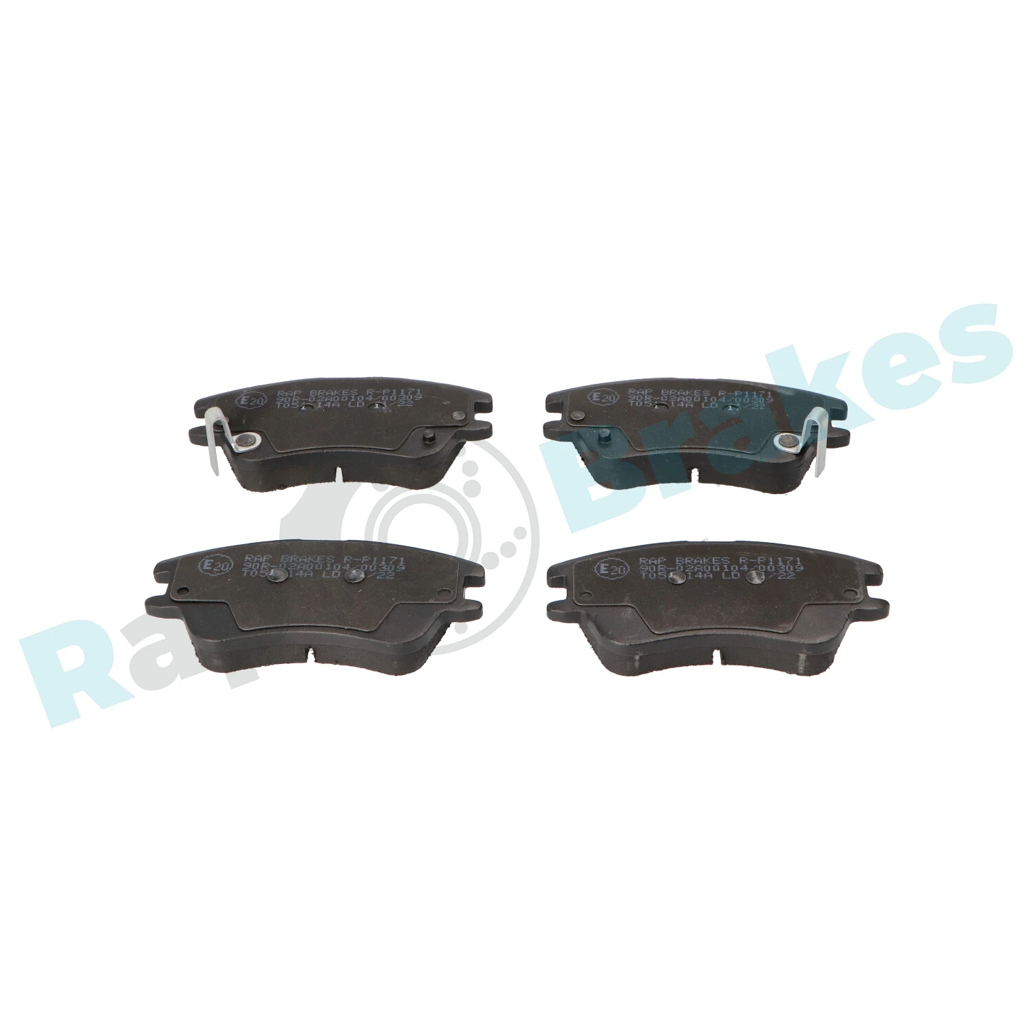 Brake Pad Set, disc brake R-P1171