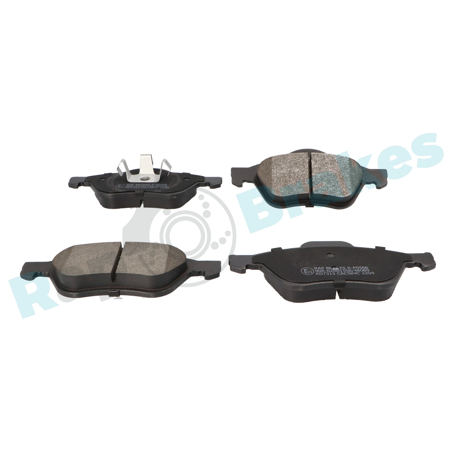 Brake Pad Set, disc brake R-P0566