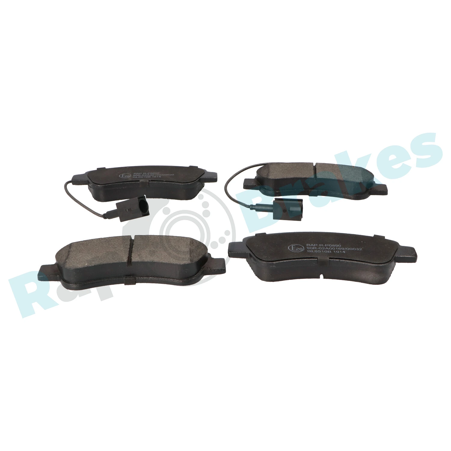 Brake Pad Set, disc brake R-P0890