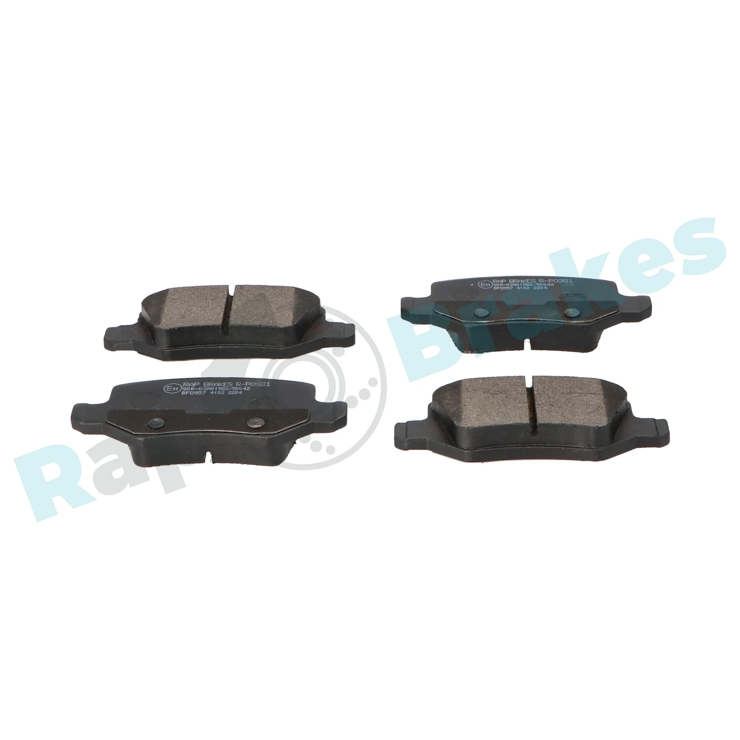 Brake Pad Set, disc brake R-P0381
