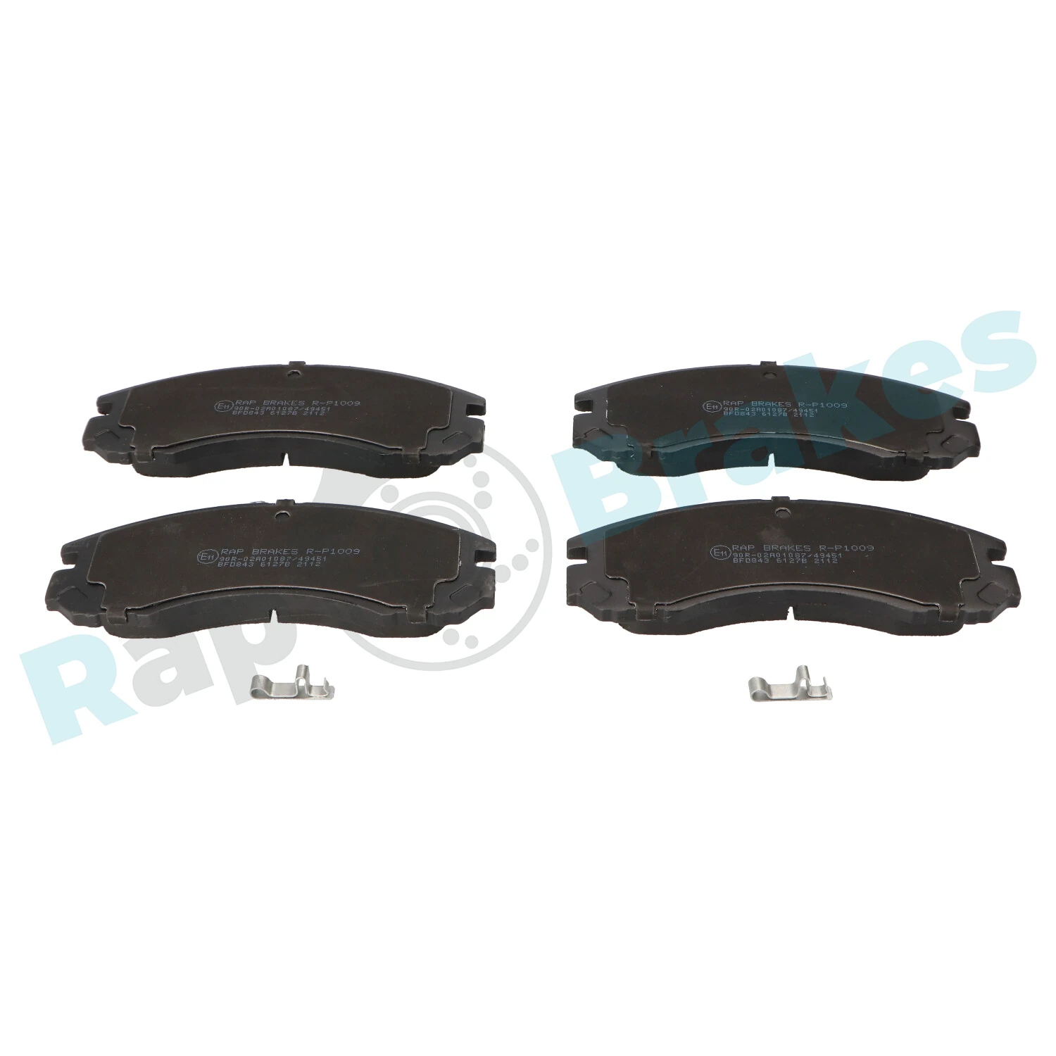 Brake Pad Set, disc brake R-P1009