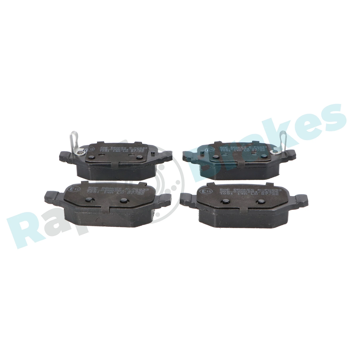 Brake Pad Set, disc brake R-P0833