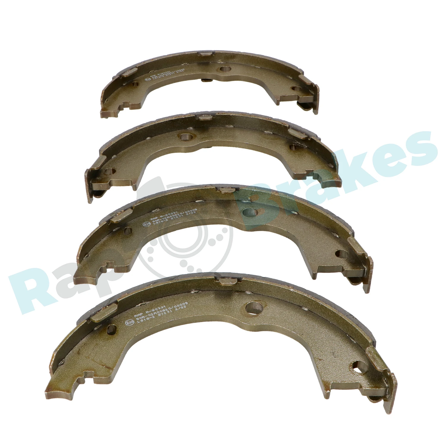 Brake Shoe Set, parking brake R-S0331