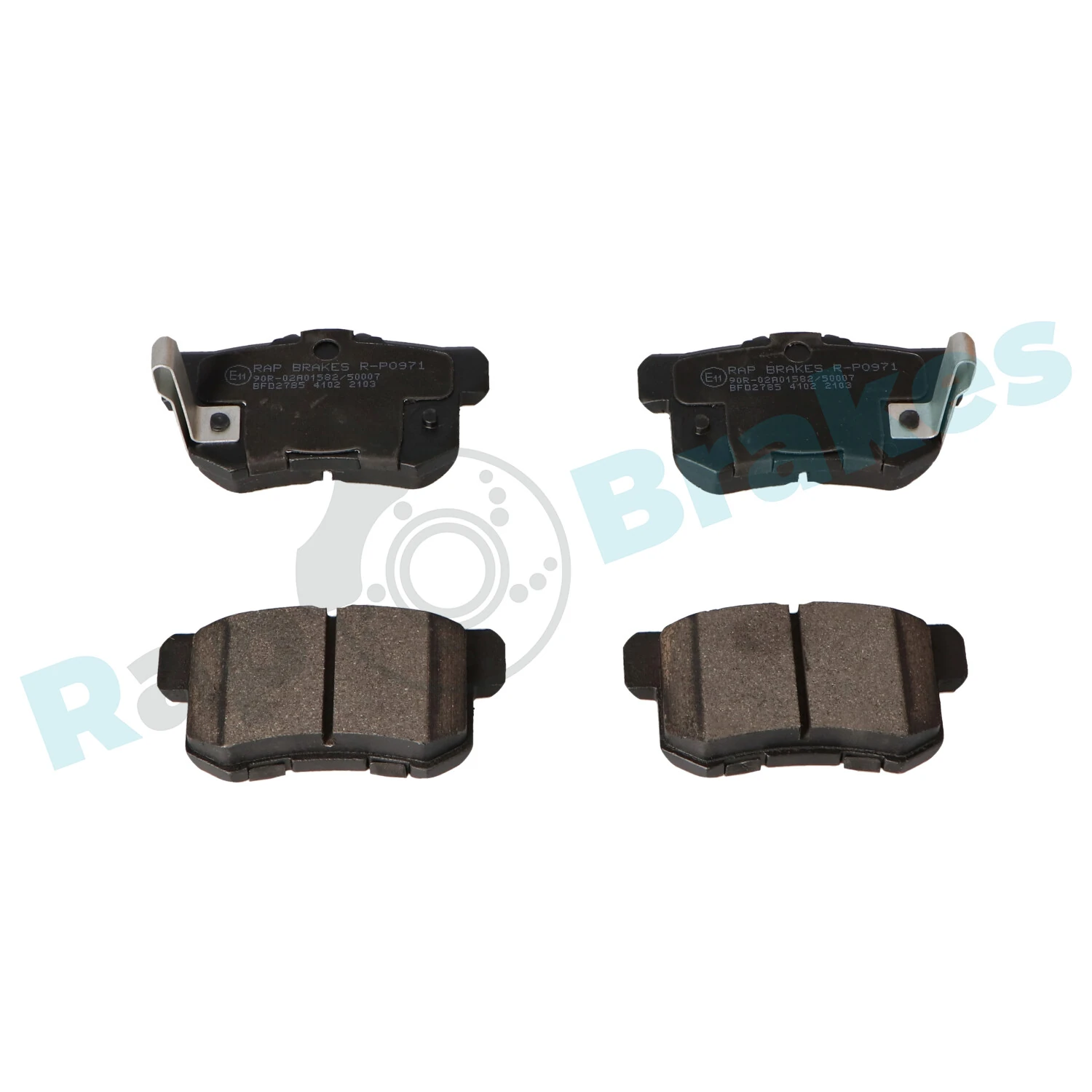 Brake Pad Set, disc brake R-P0971