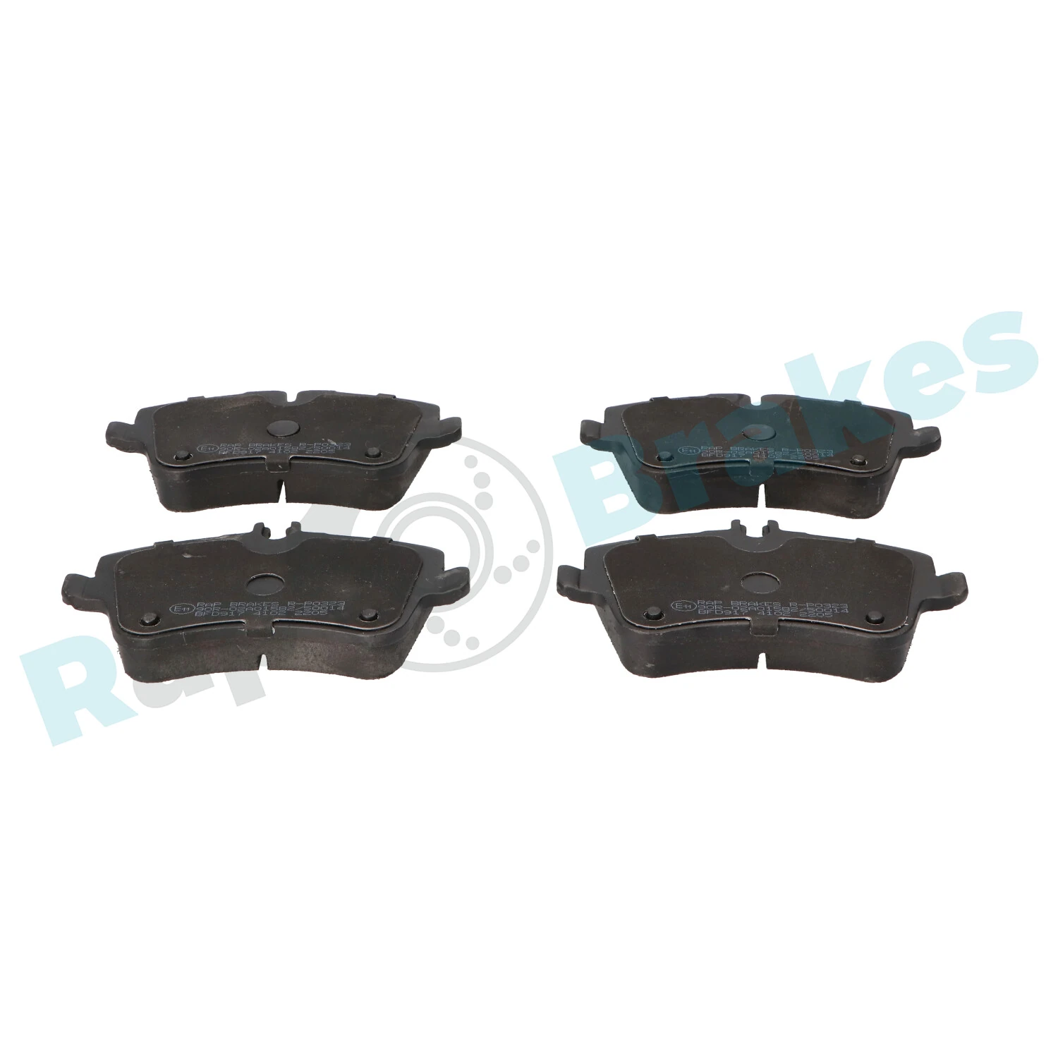 Brake Pad Set, disc brake R-P0323