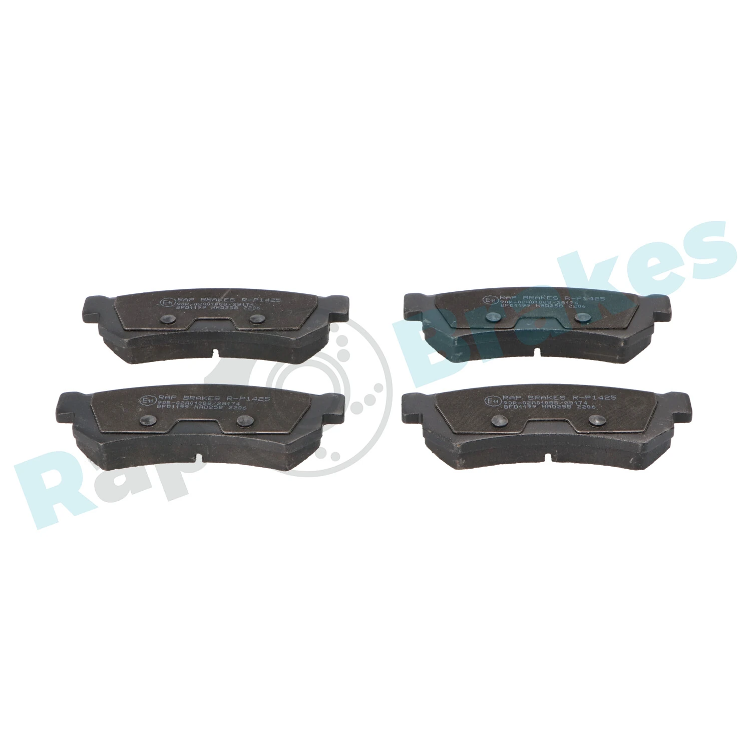 Brake Pad Set, disc brake R-P1425
