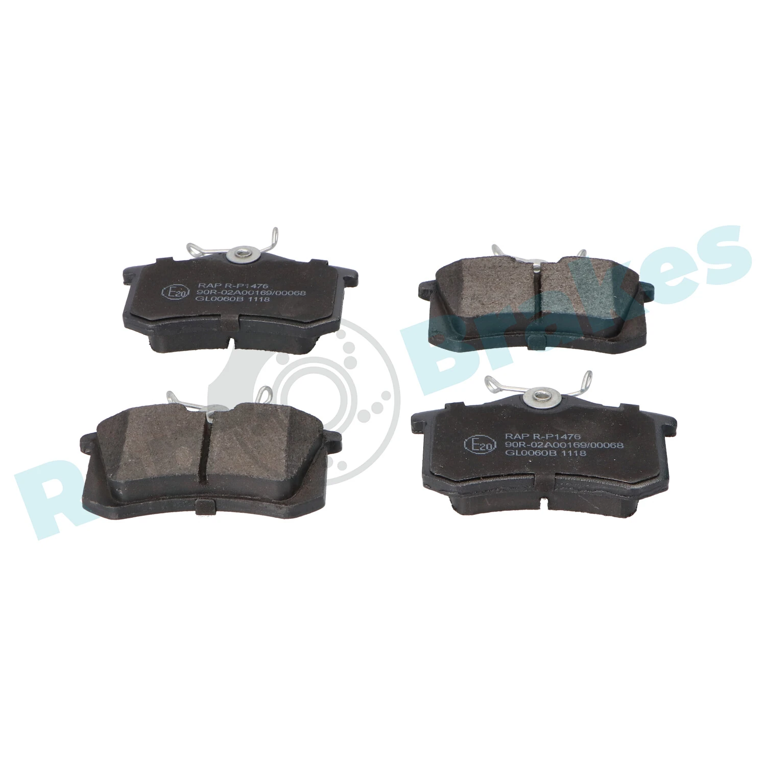 Brake Pad Set, disc brake R-P1476