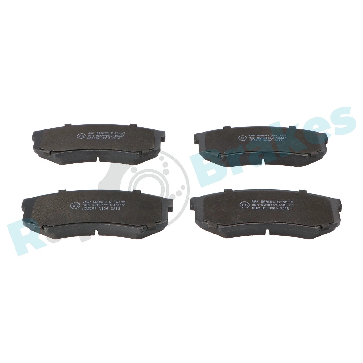 Brake Pad Set, disc brake R-P0145