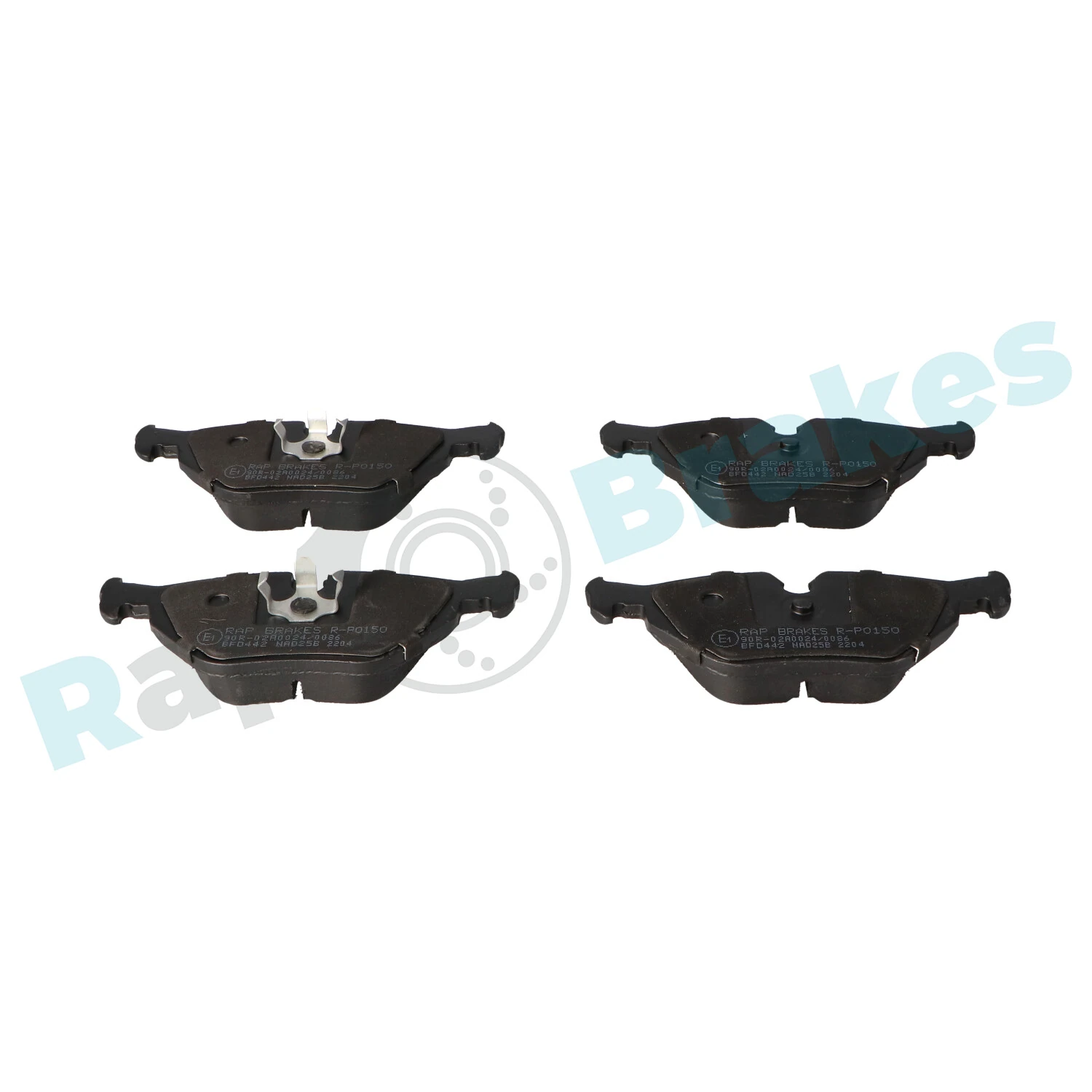 Brake Pad Set, disc brake R-P0150