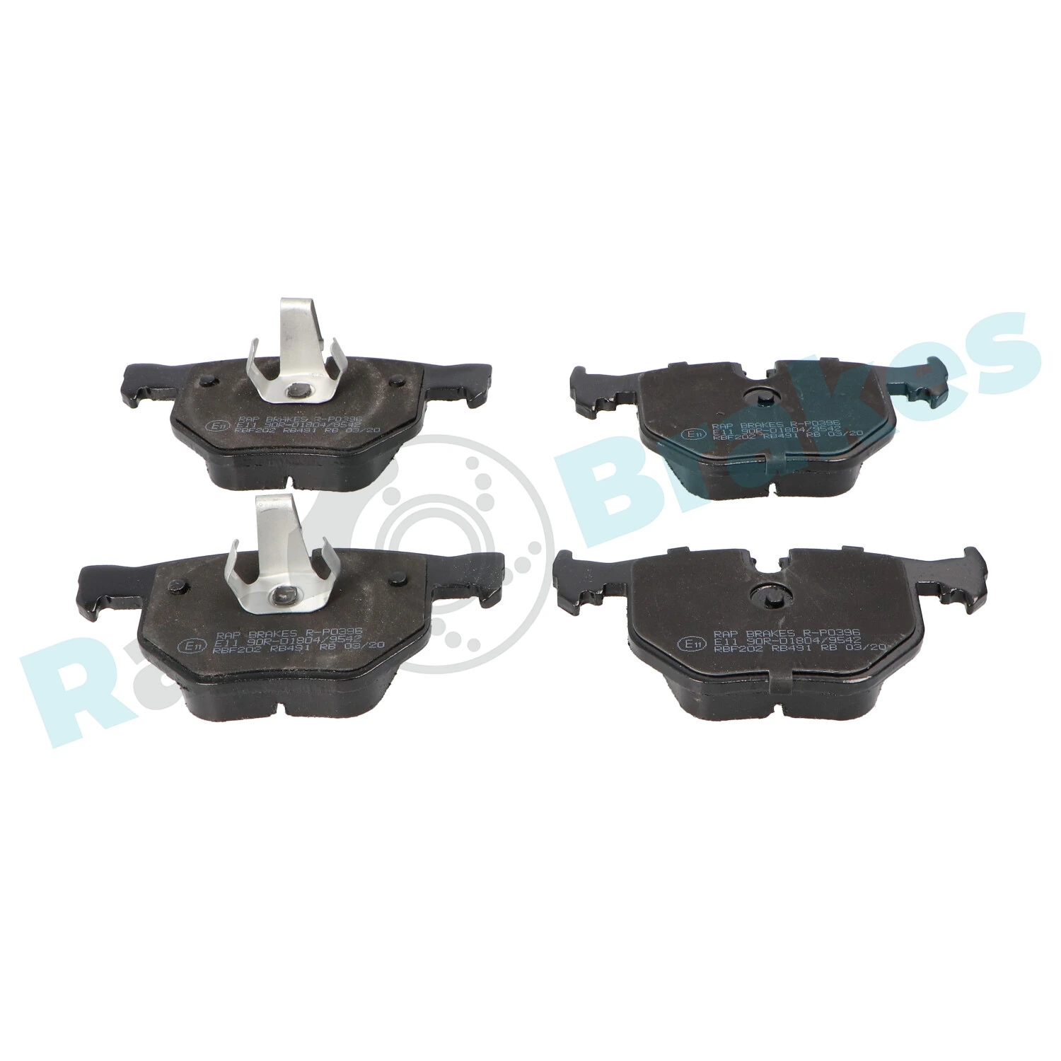 Brake Pad Set, disc brake R-P0396