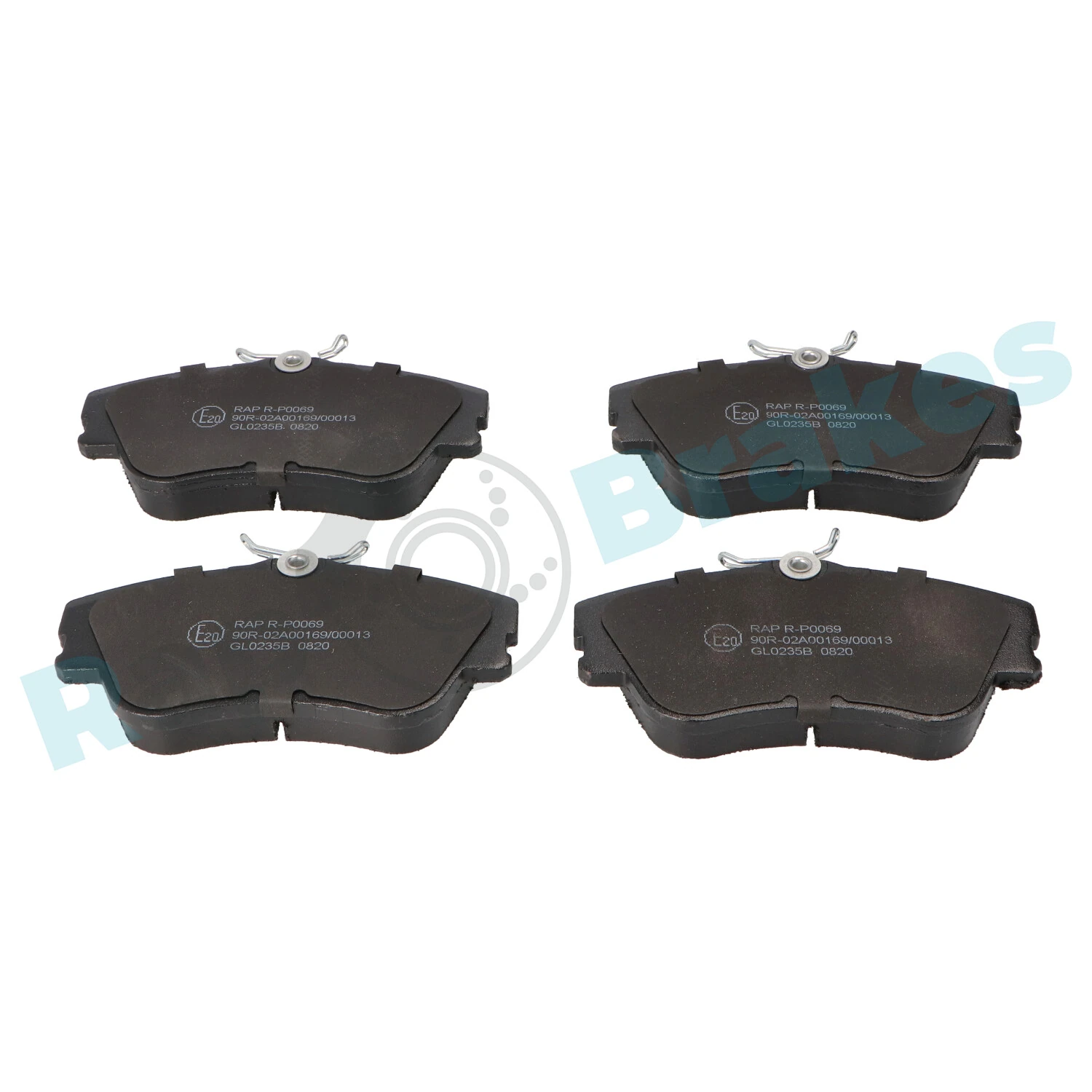Brake Pad Set, disc brake R-P0069