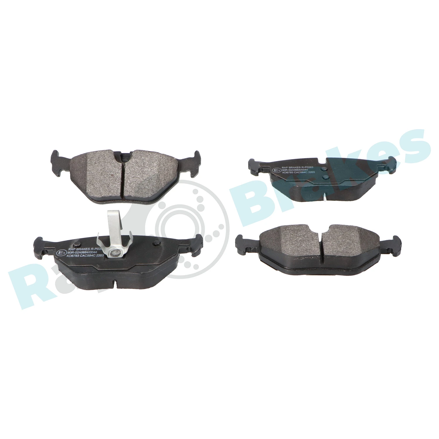 Brake Pad Set, disc brake R-P0263