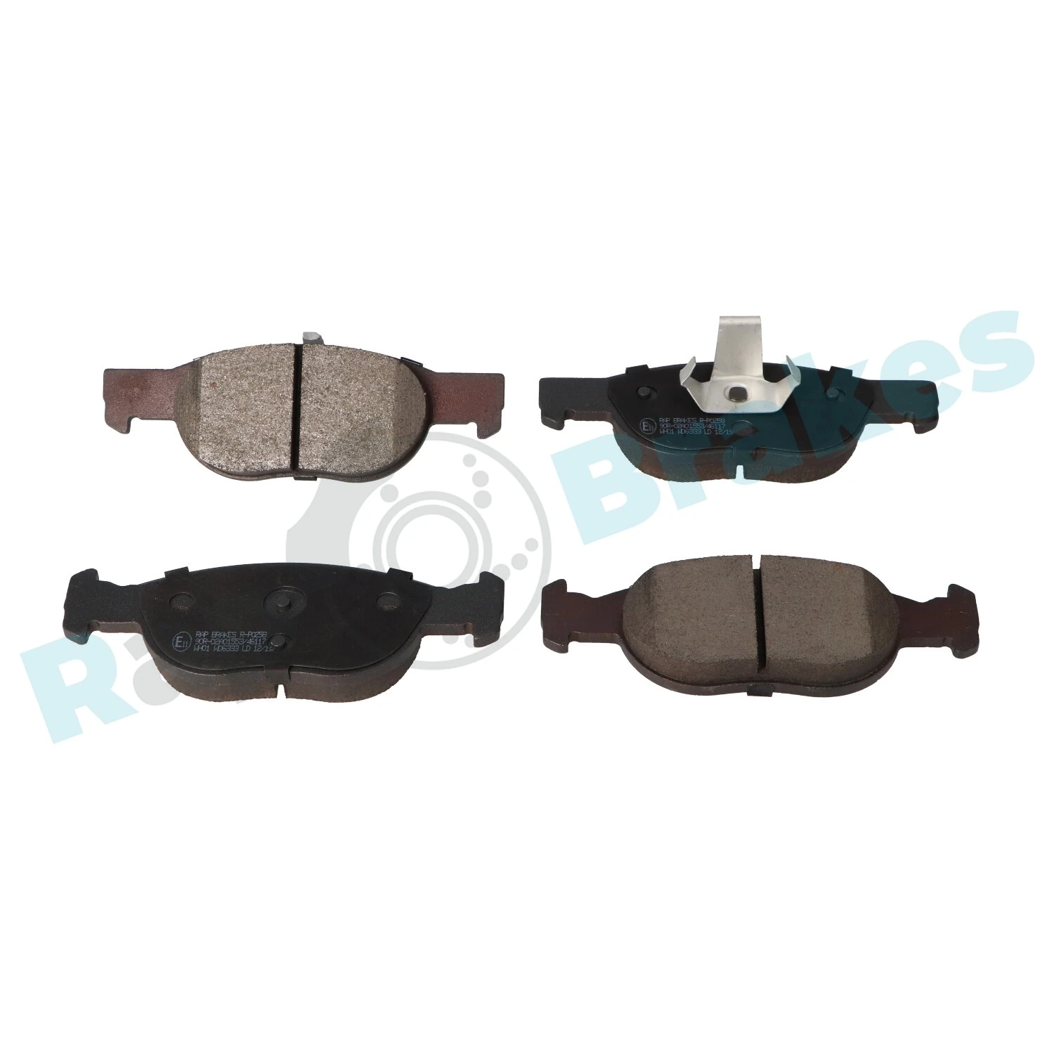 Brake Pad Set, disc brake R-P0258