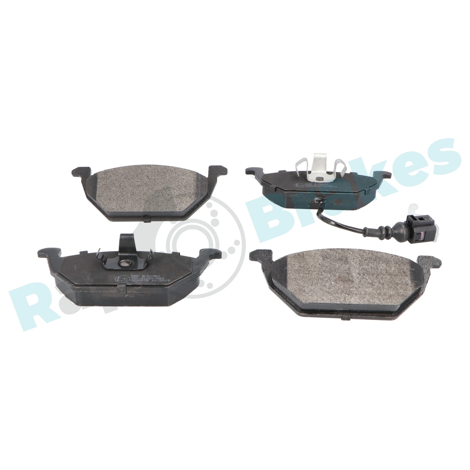 Brake Pad Set, disc brake R-P0301