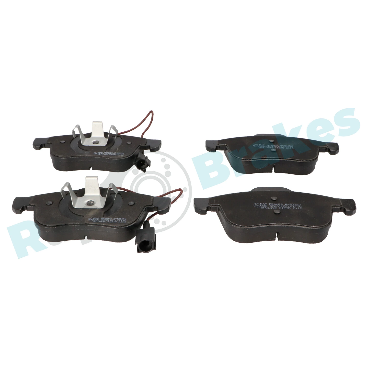 Brake Pad Set, disc brake R-P0740