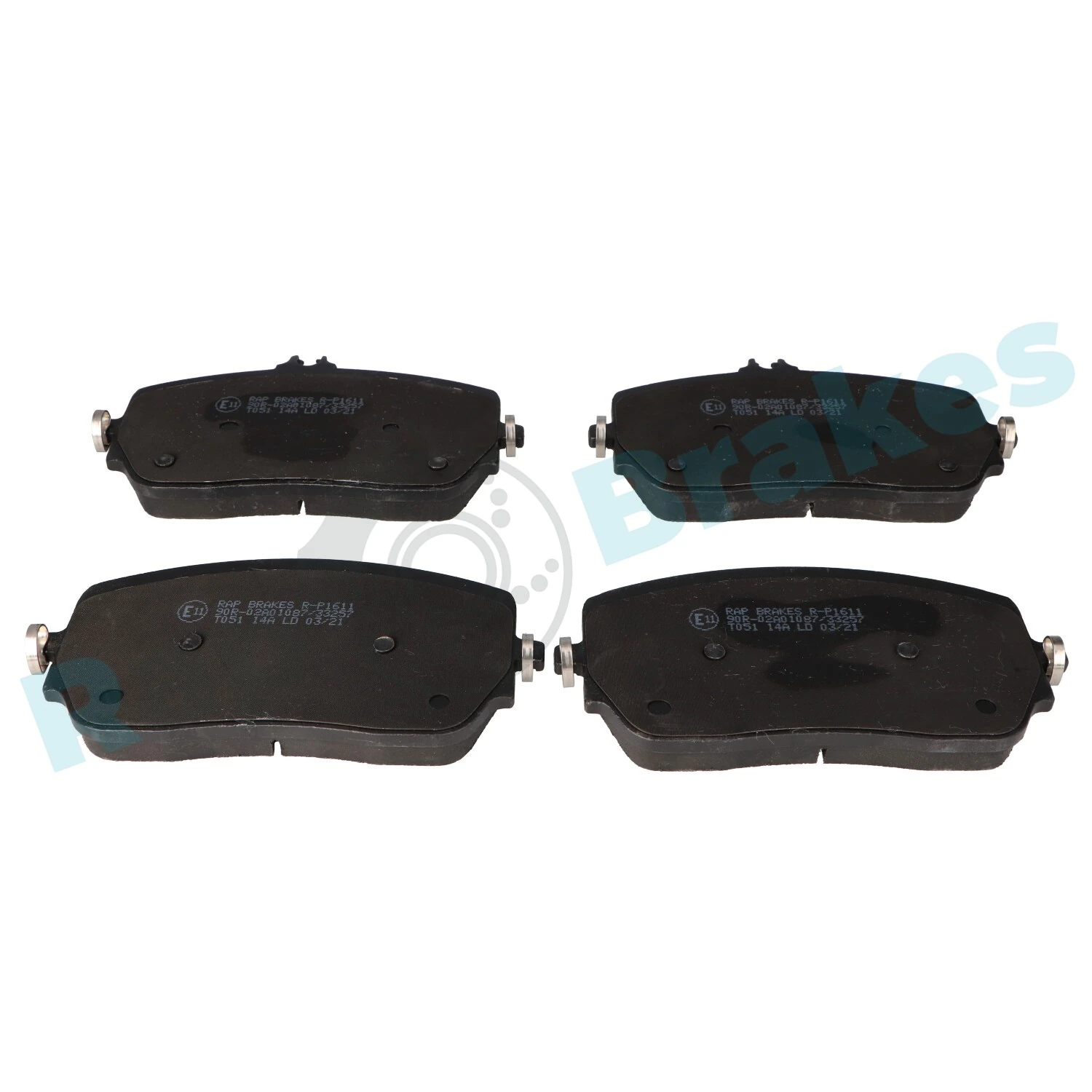 Brake Pad Set, disc brake R-P1611
