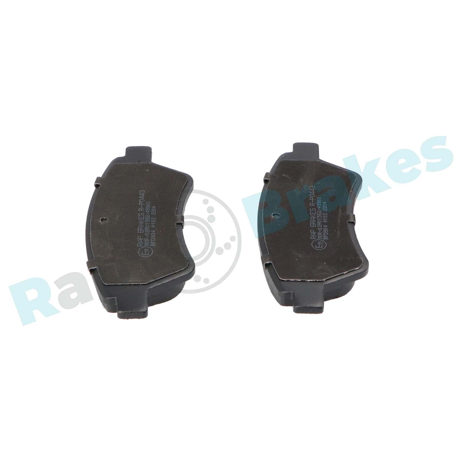 Brake Pad Set, disc brake R-P0443
