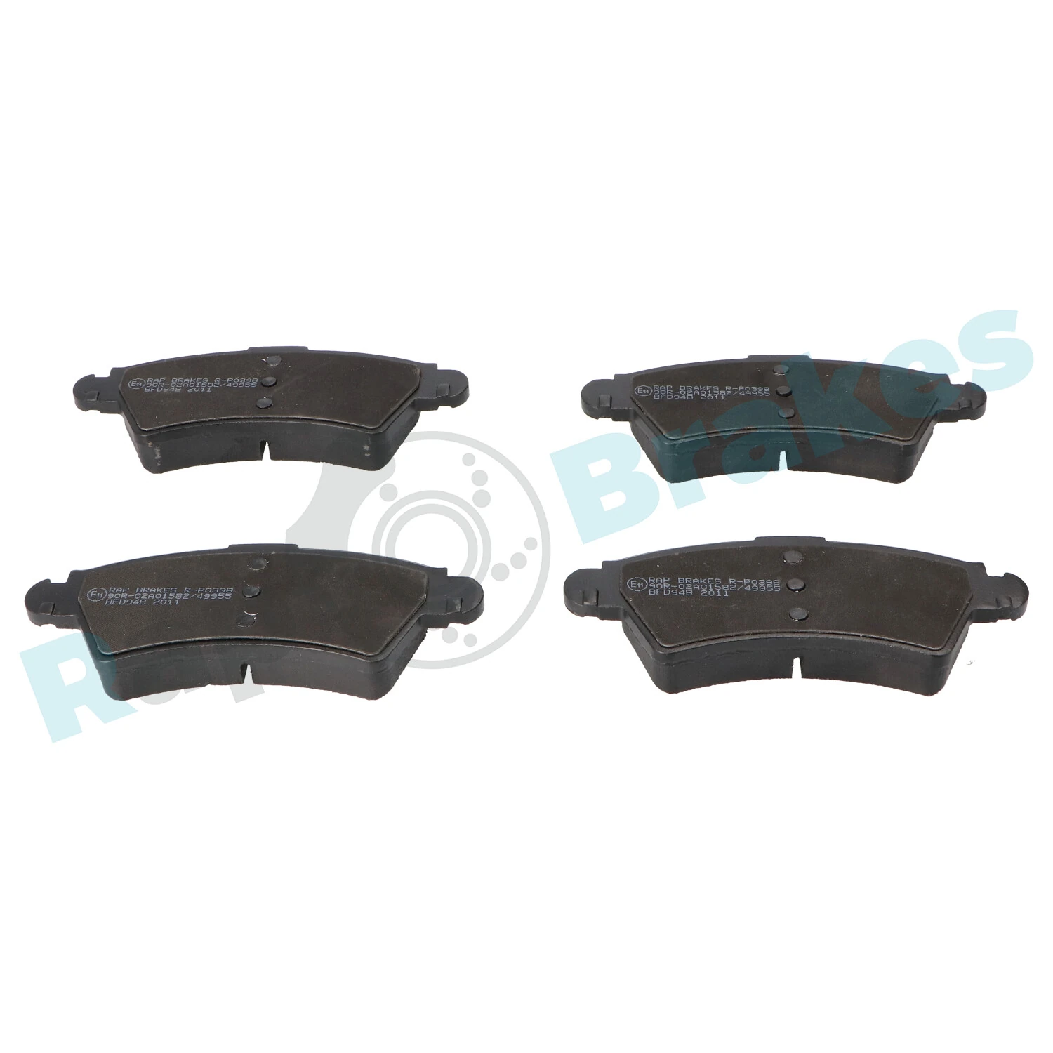 Brake Pad Set, disc brake R-P0398