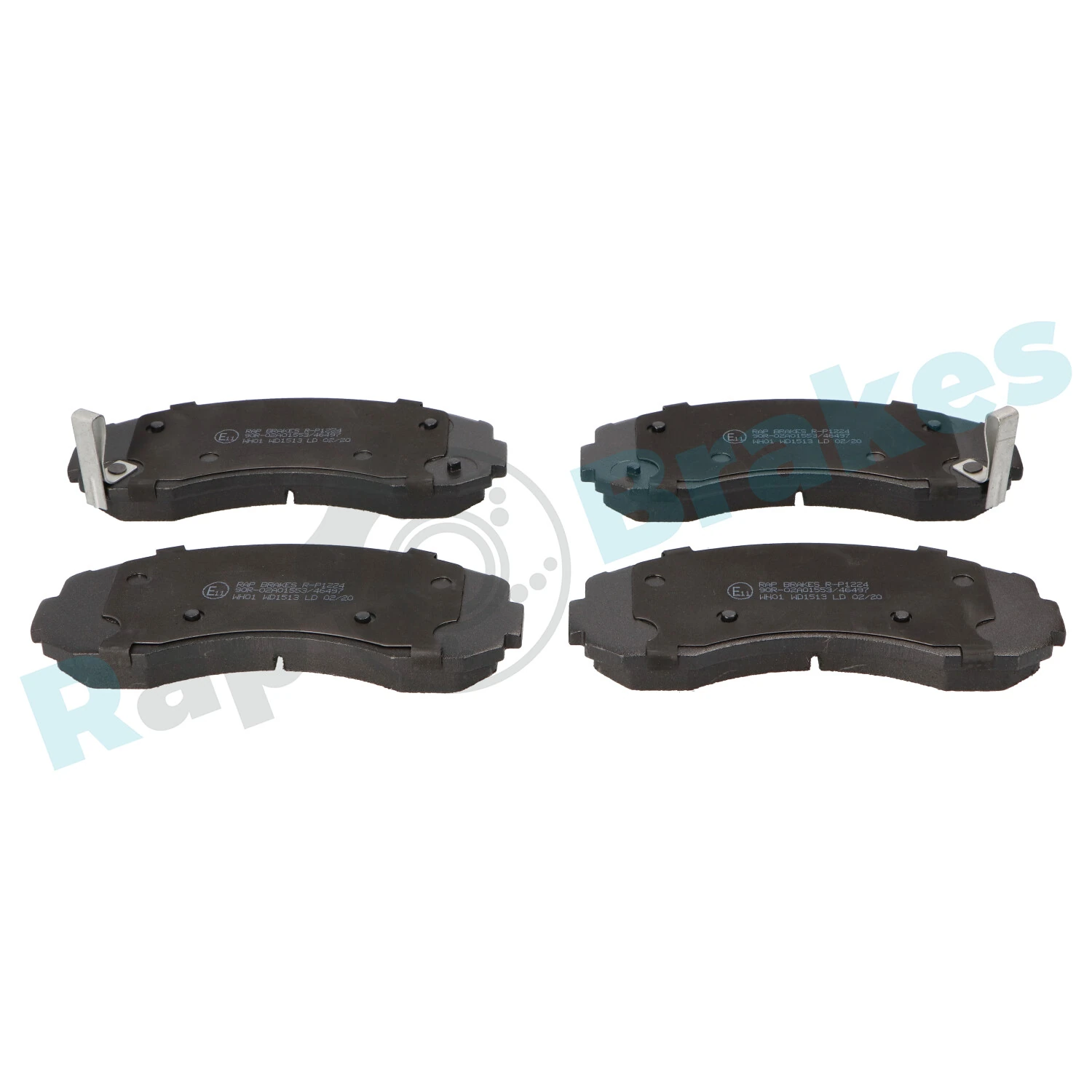Brake Pad Set, disc brake R-P1224