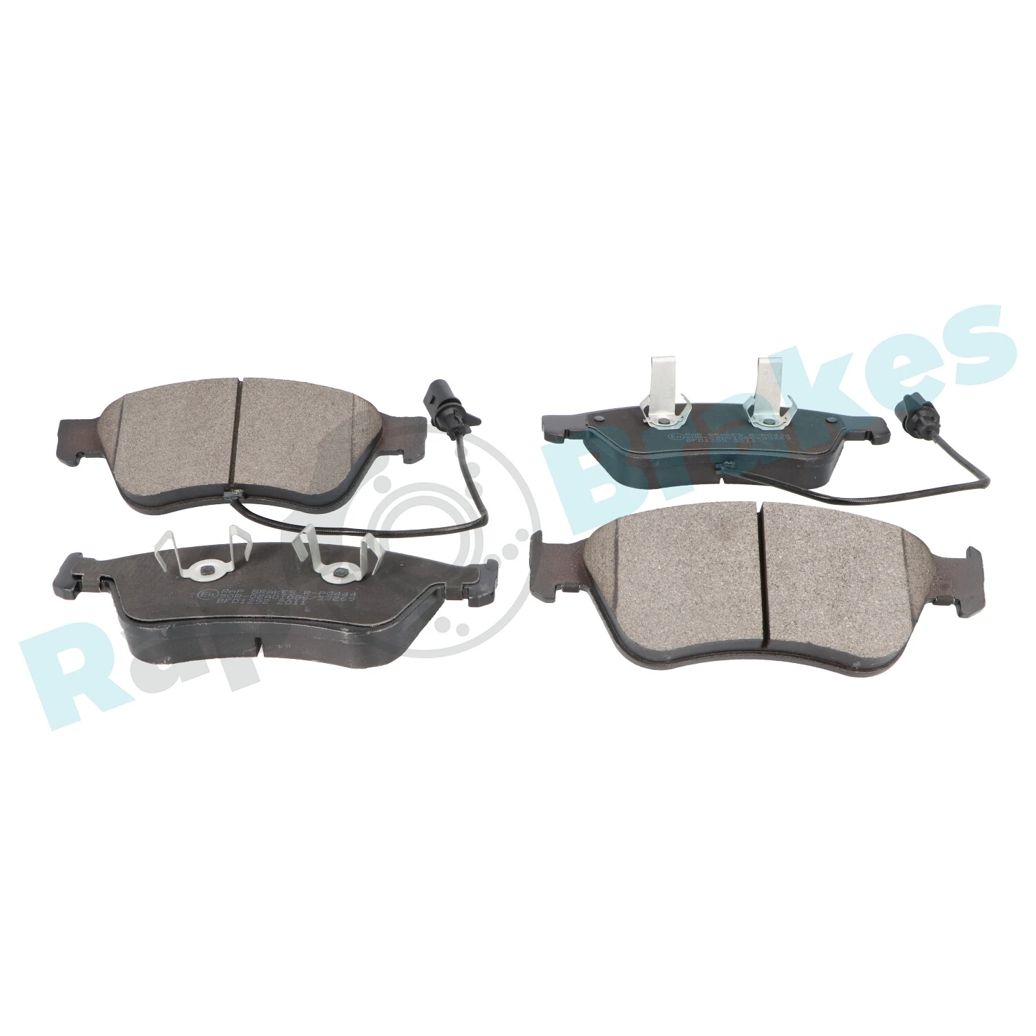 Brake Pad Set, disc brake R-P0444