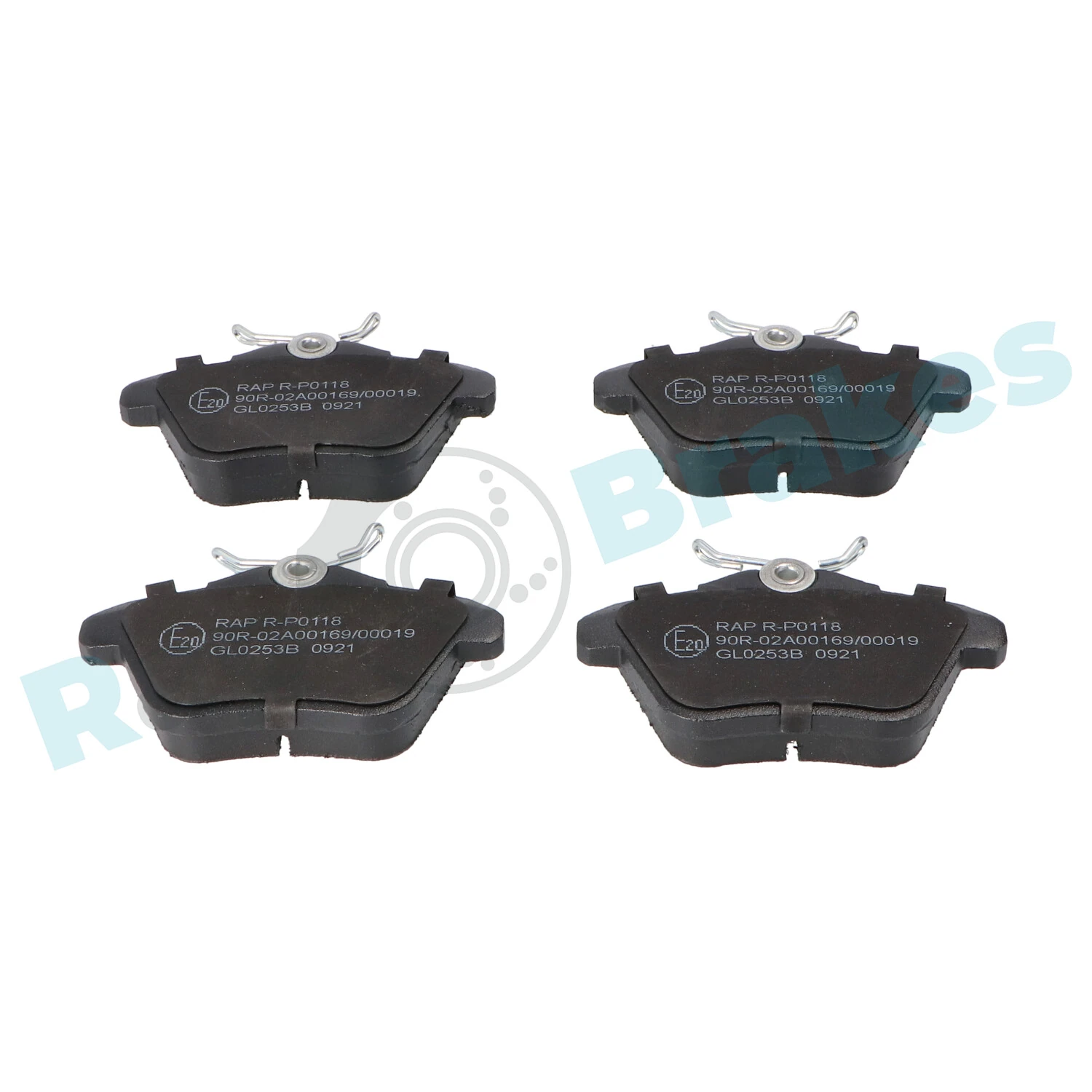 Brake Pad Set, disc brake R-P0118