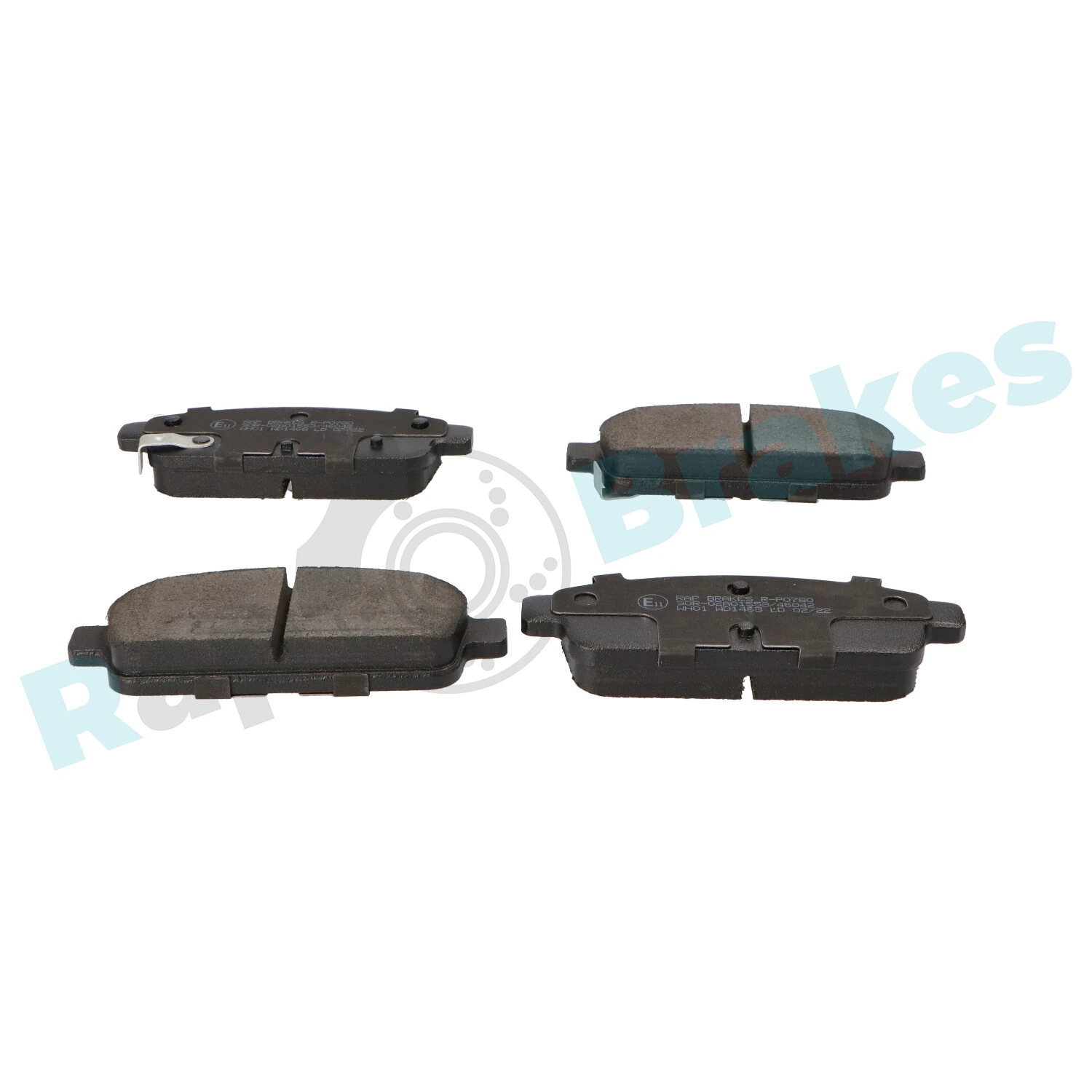 Brake Pad Set, disc brake R-P0780