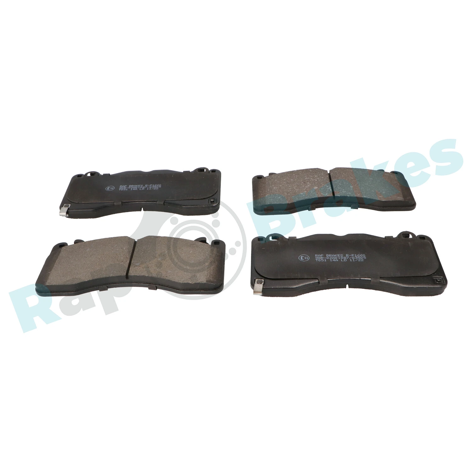 Brake Pad Set, disc brake R-P1660