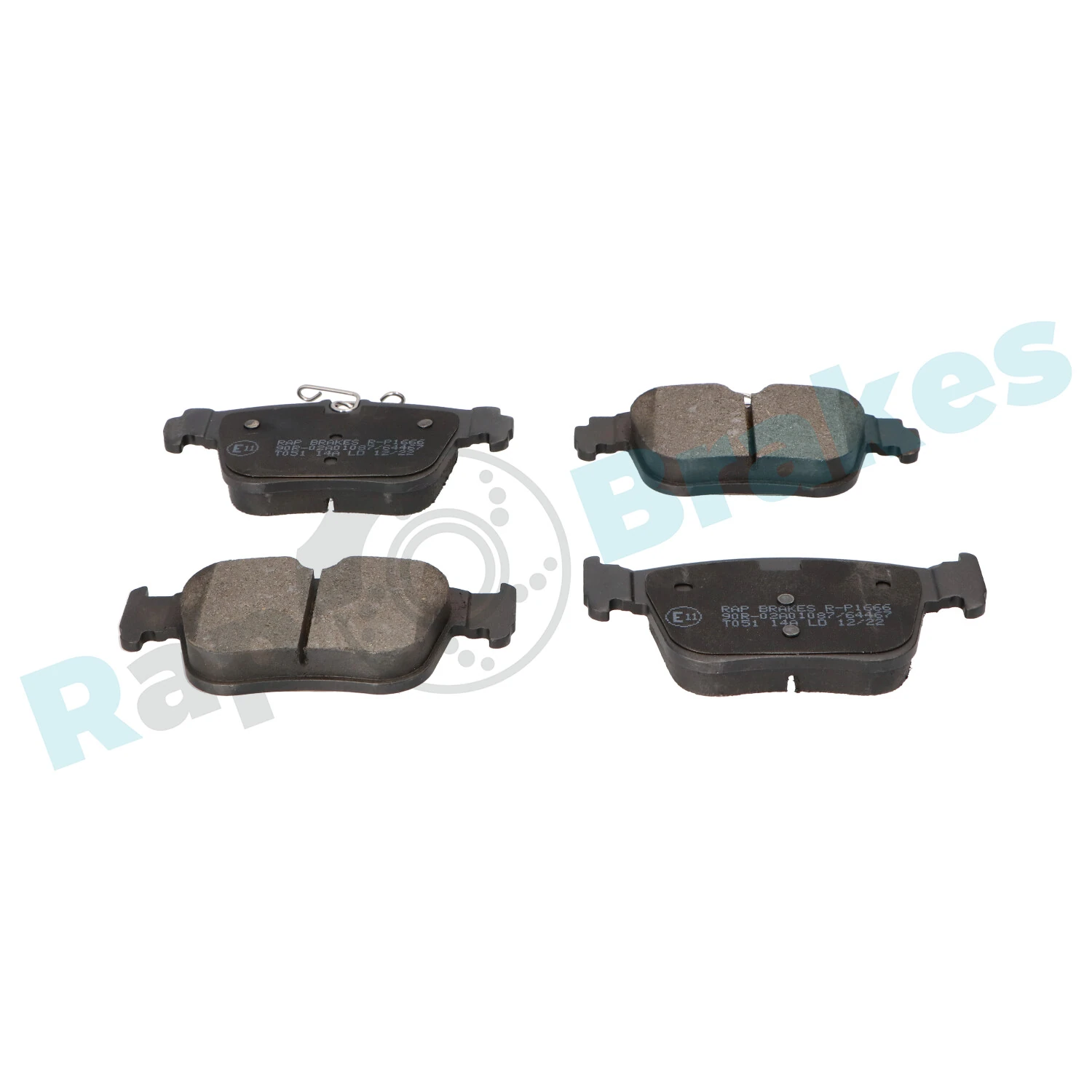 Brake Pad Set, disc brake R-P1666