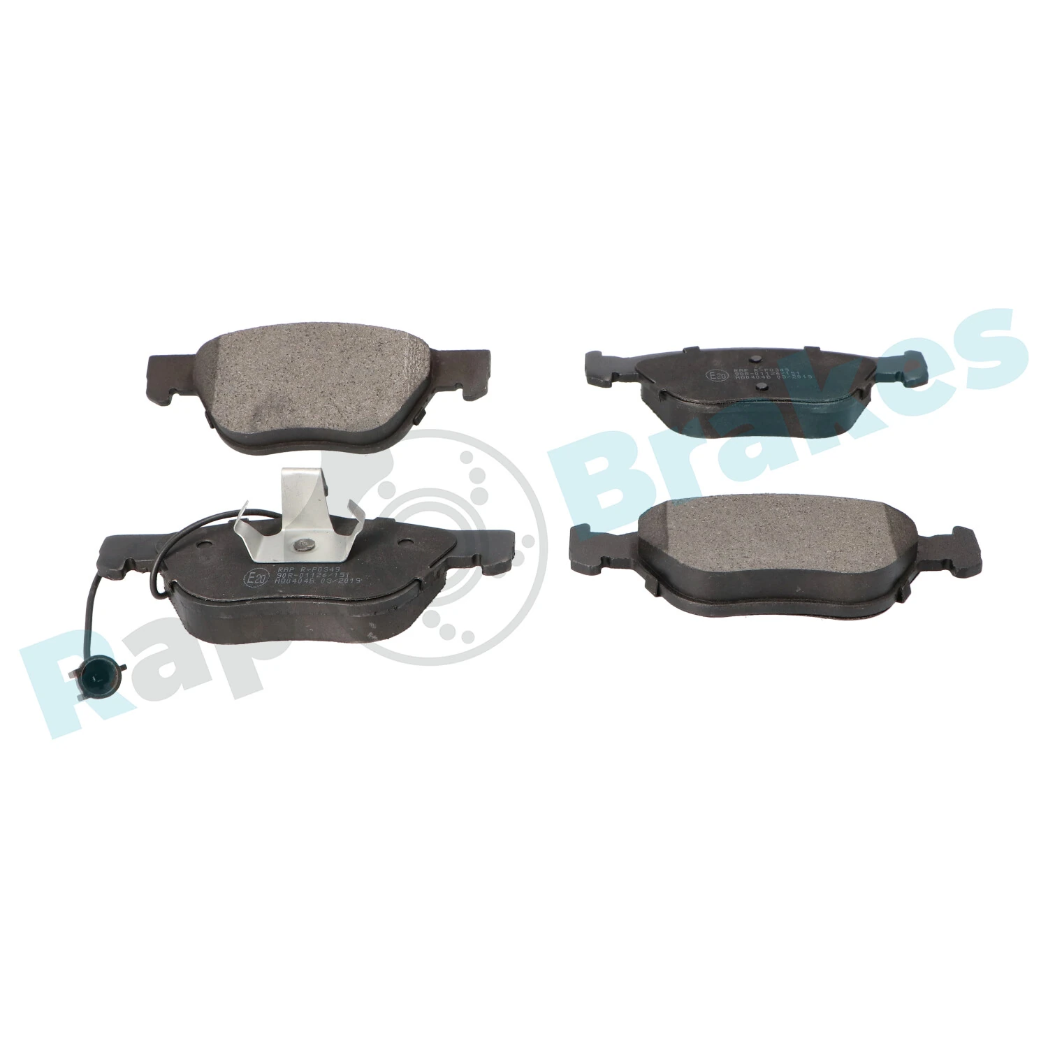 Brake Pad Set, disc brake R-P0349