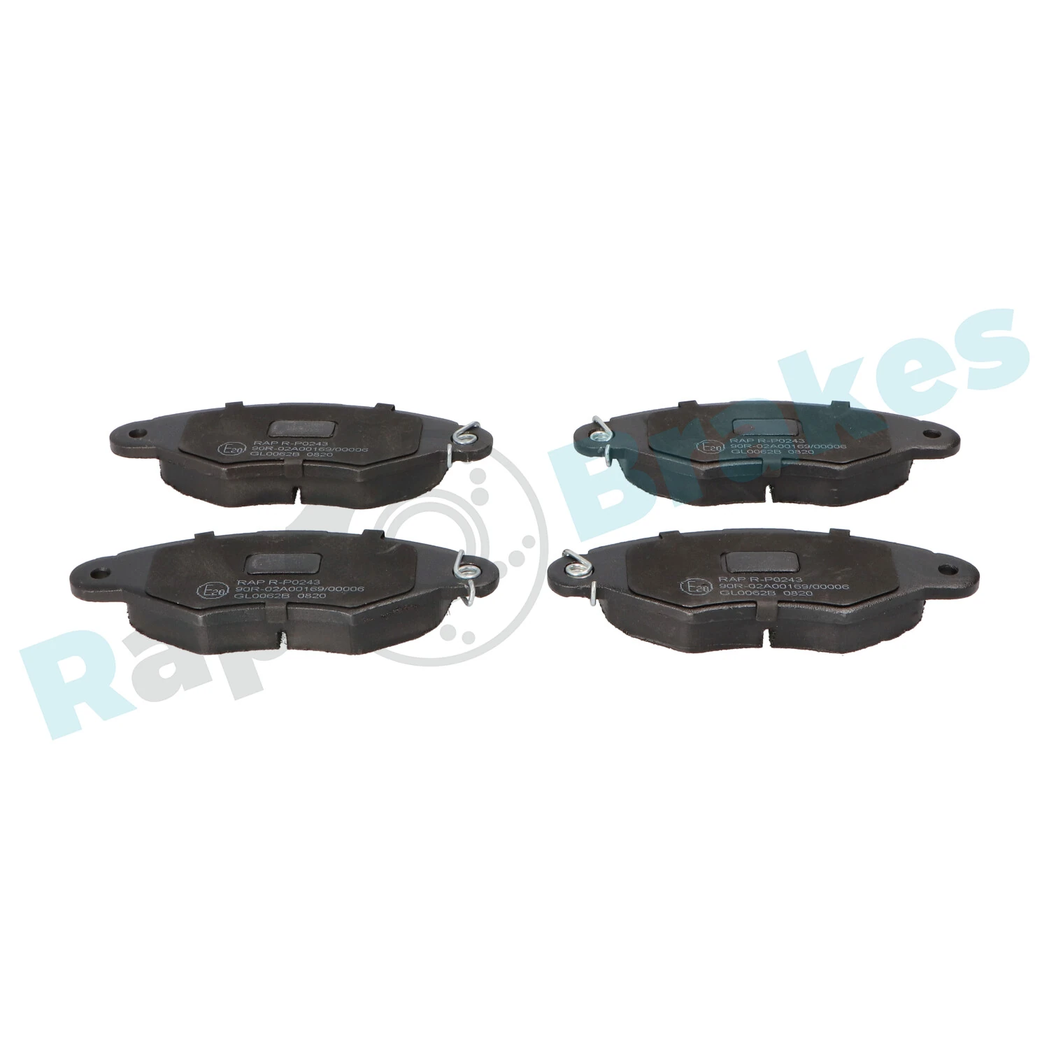 Brake Pad Set, disc brake R-P0243