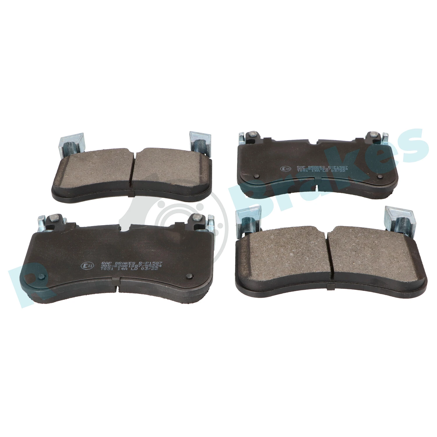 Brake Pad Set, disc brake R-P1587