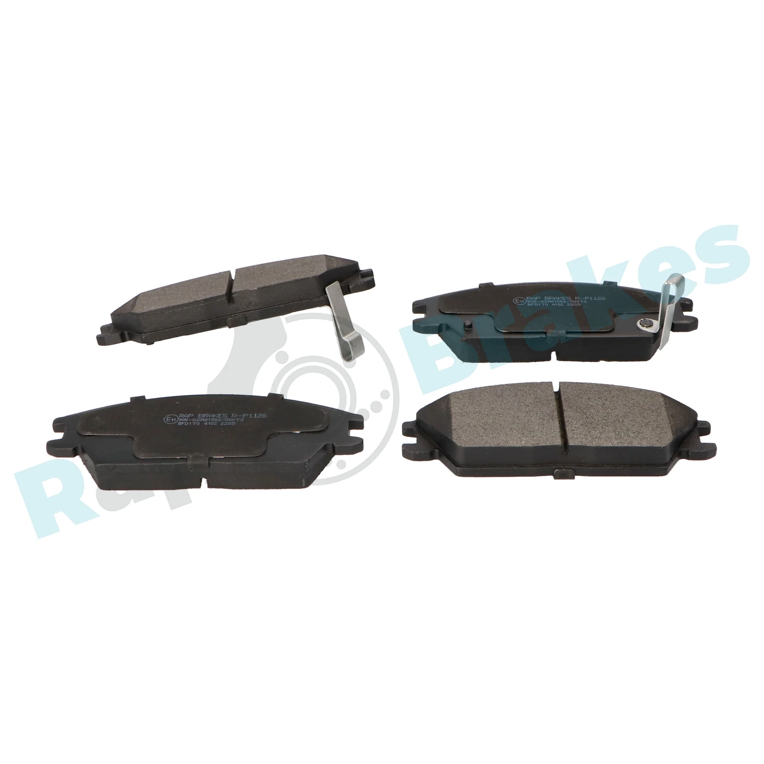 Brake Pad Set, disc brake R-P1126