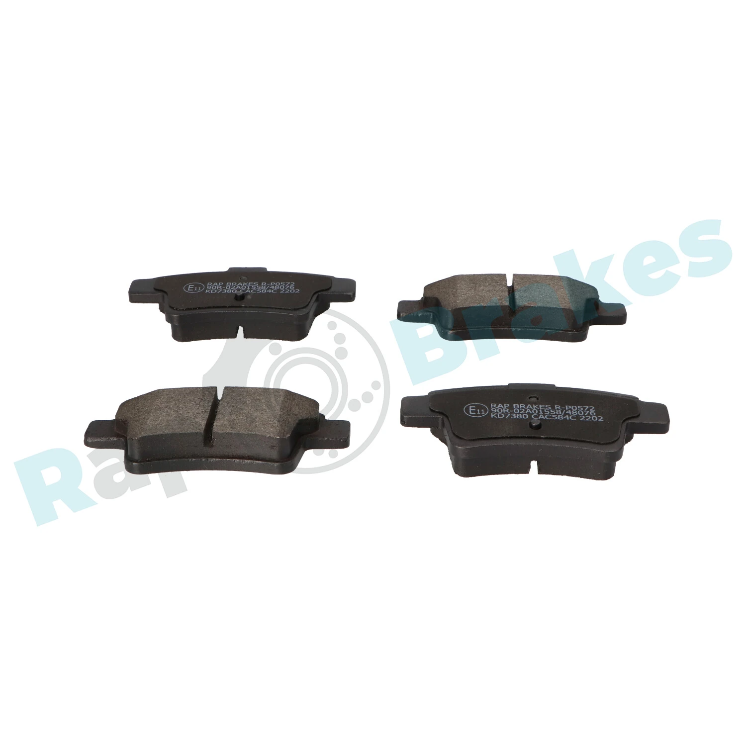 Brake Pad Set, disc brake R-P0572