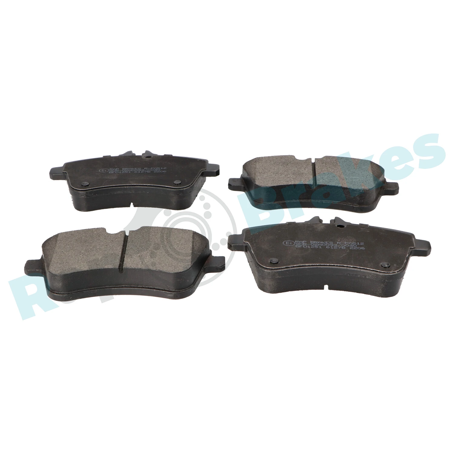 Brake Pad Set, disc brake R-P0512