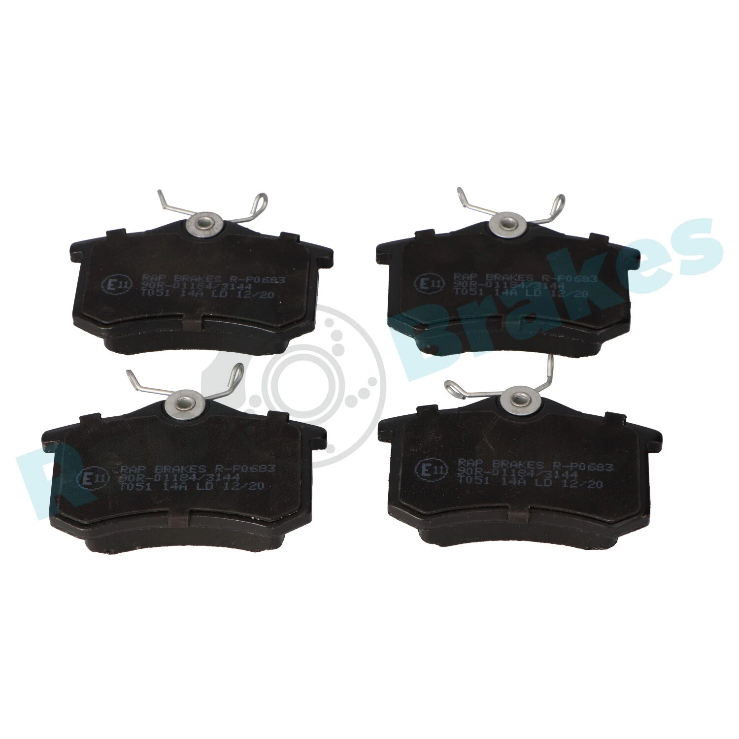 Brake Pad Set, disc brake R-P0683