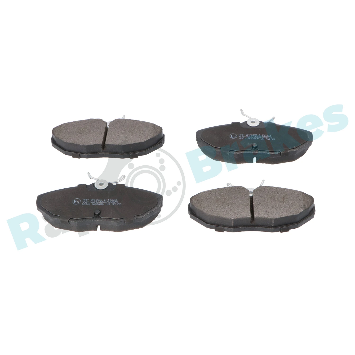 Brake Pad Set, disc brake R-P0311