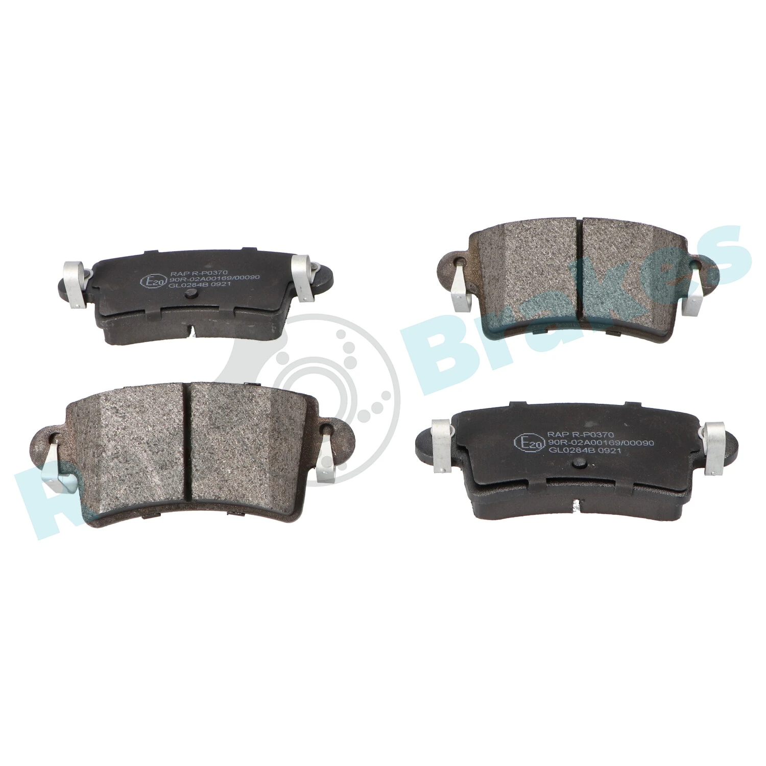 Brake Pad Set, disc brake R-P0370