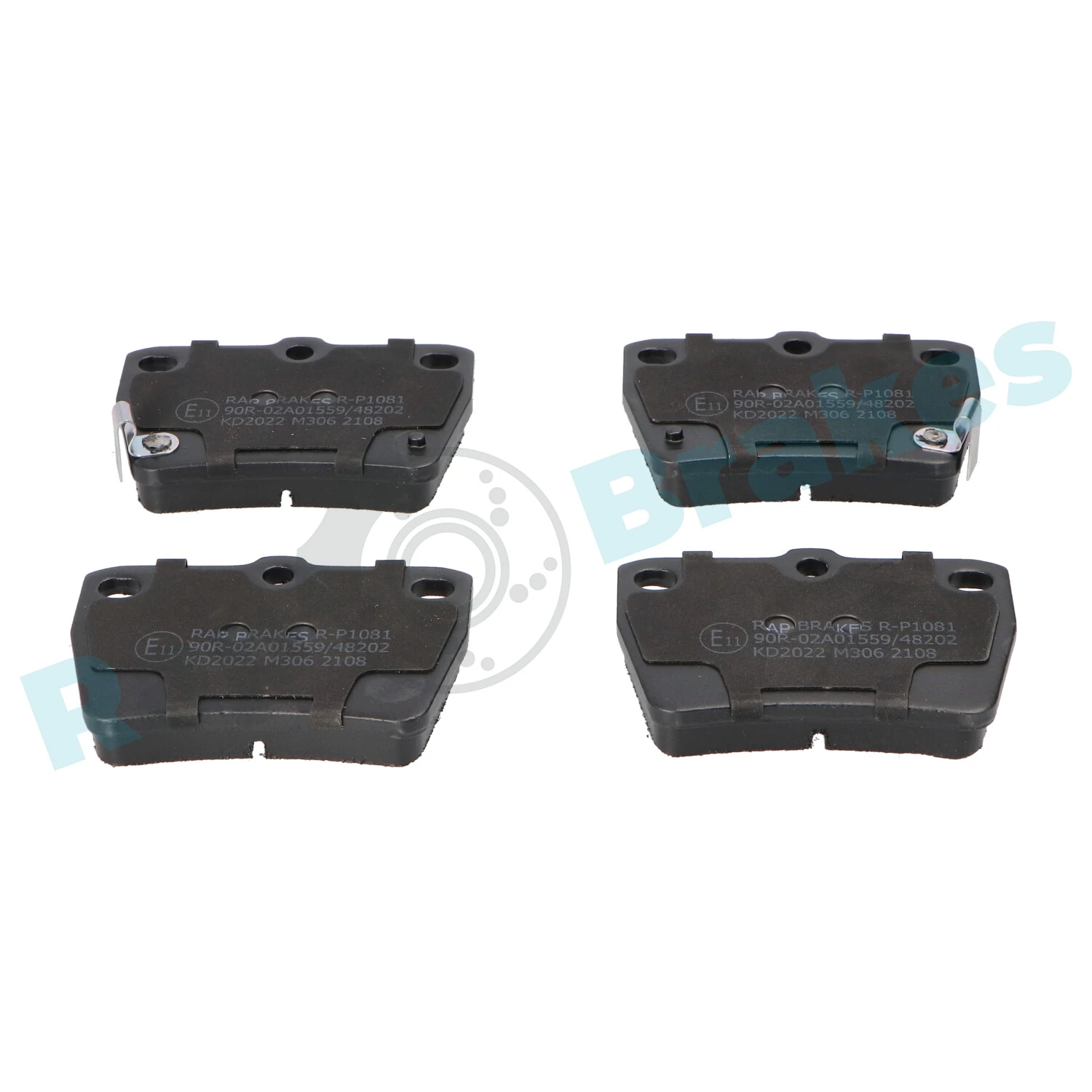 Brake Pad Set, disc brake R-P1081