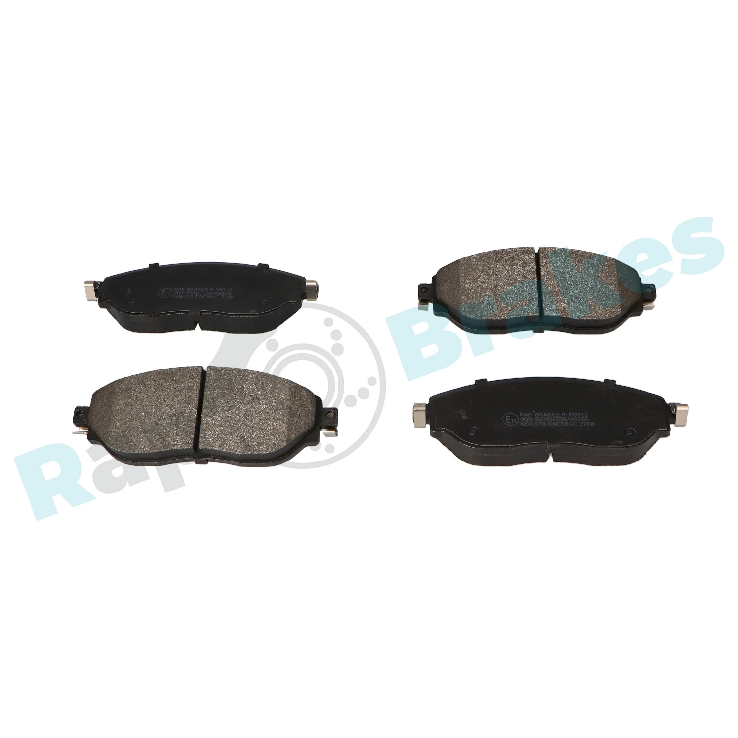 Brake Pad Set, disc brake R-P0912