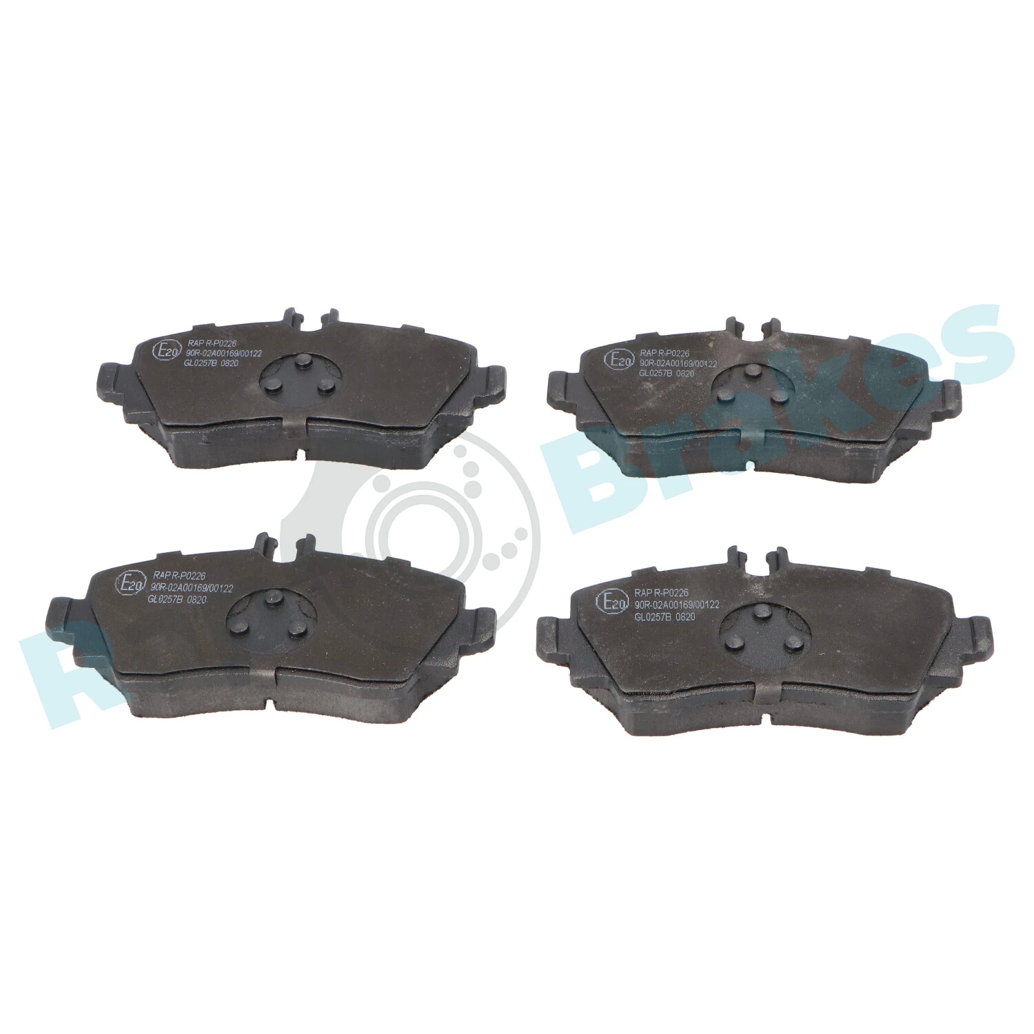 Brake Pad Set, disc brake R-P0226