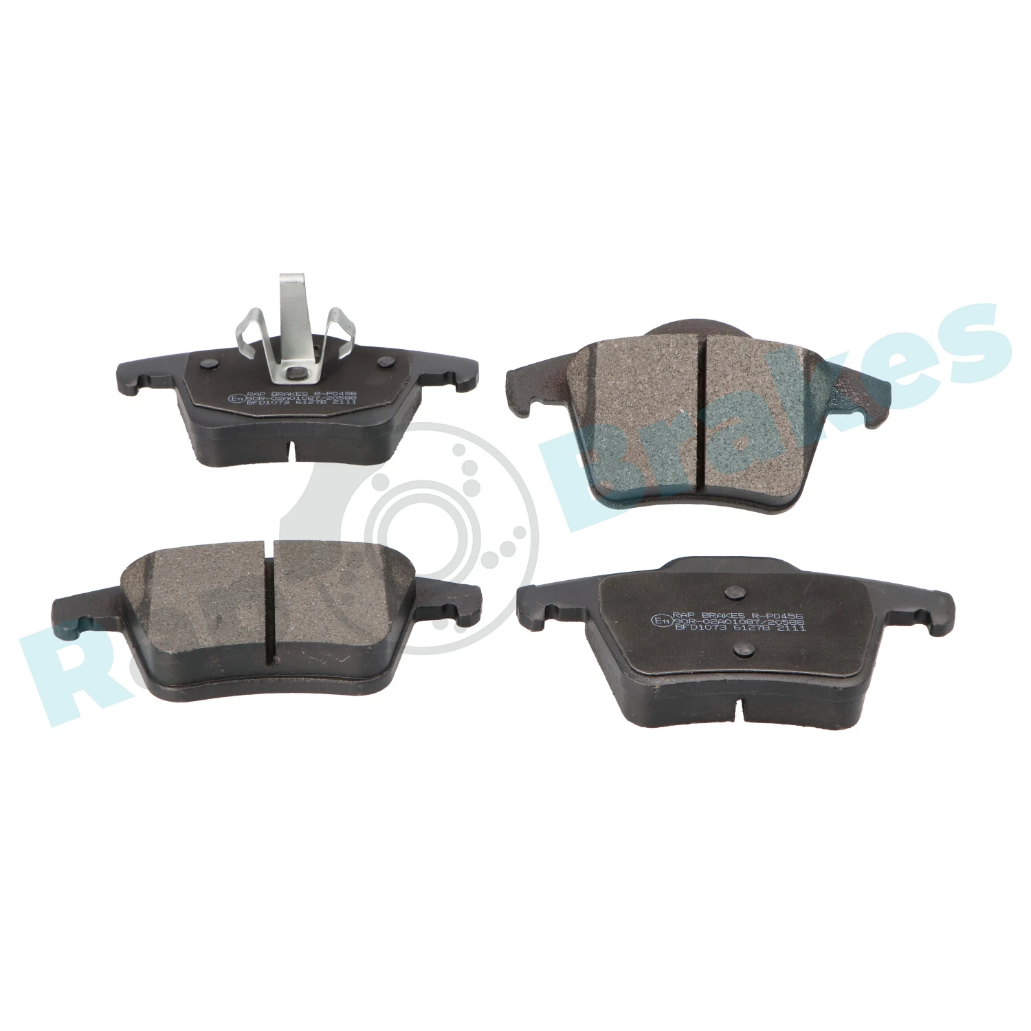 Brake Pad Set, disc brake R-P0456