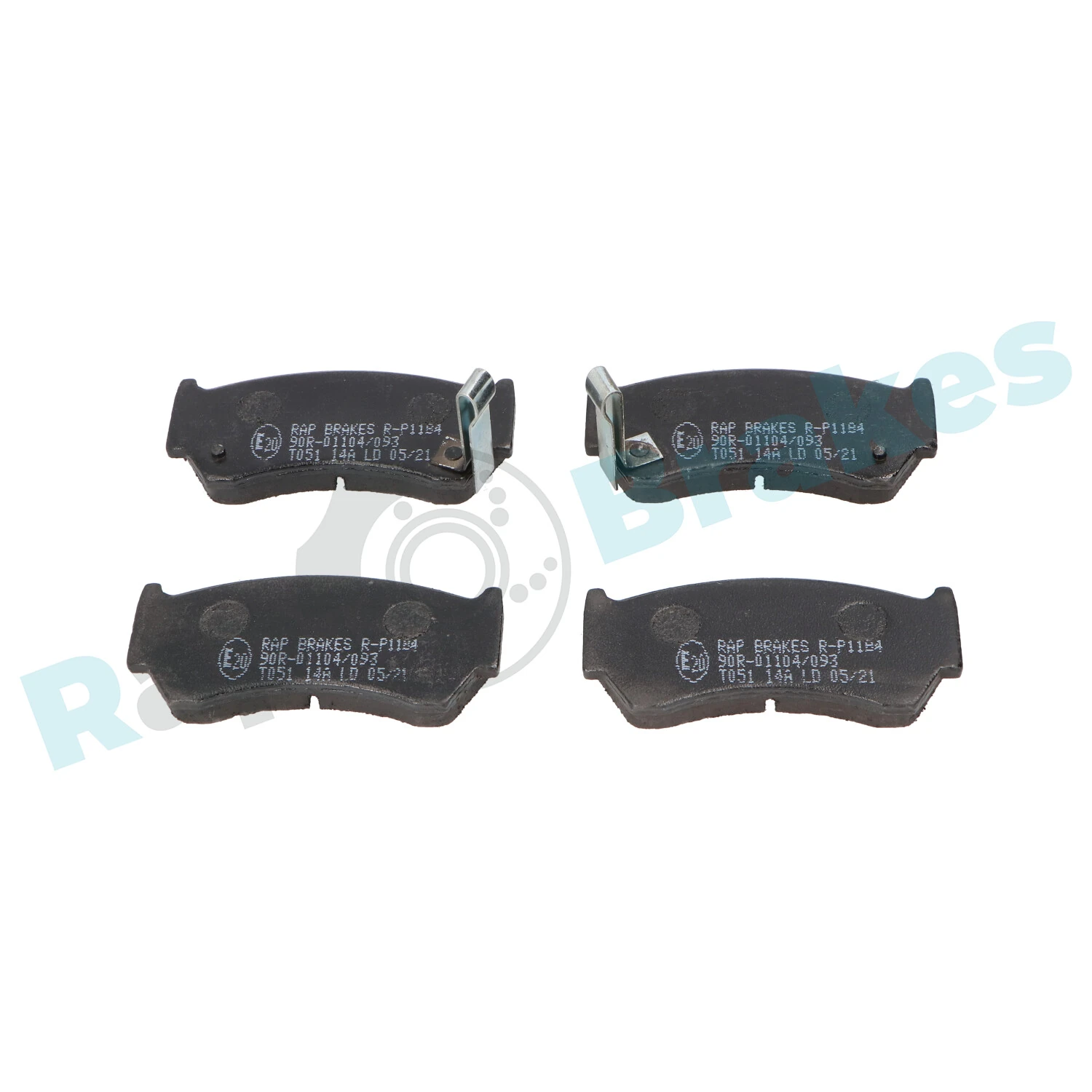 Brake Pad Set, disc brake R-P1184
