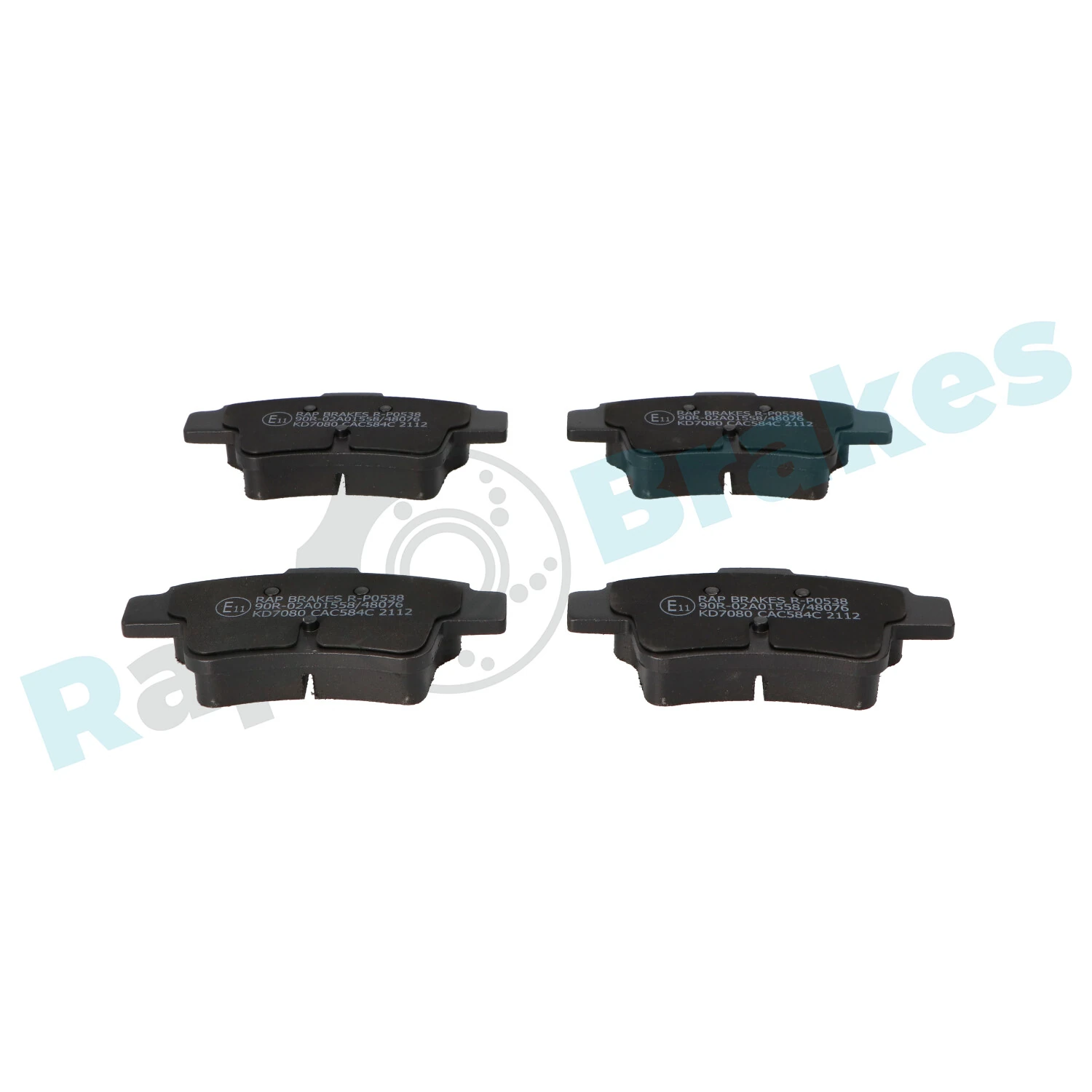 Brake Pad Set, disc brake R-P0538