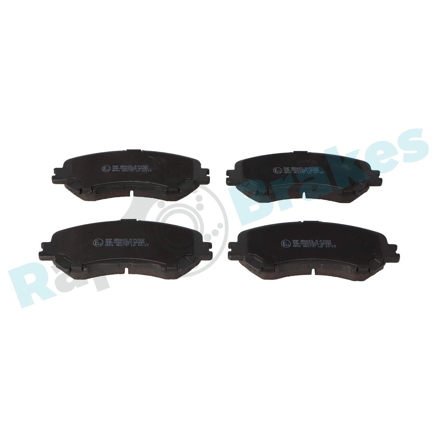 Brake Pad Set, disc brake R-P1522