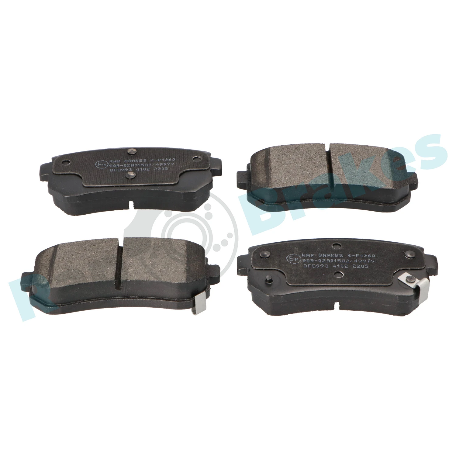 Brake Pad Set, disc brake R-P1260