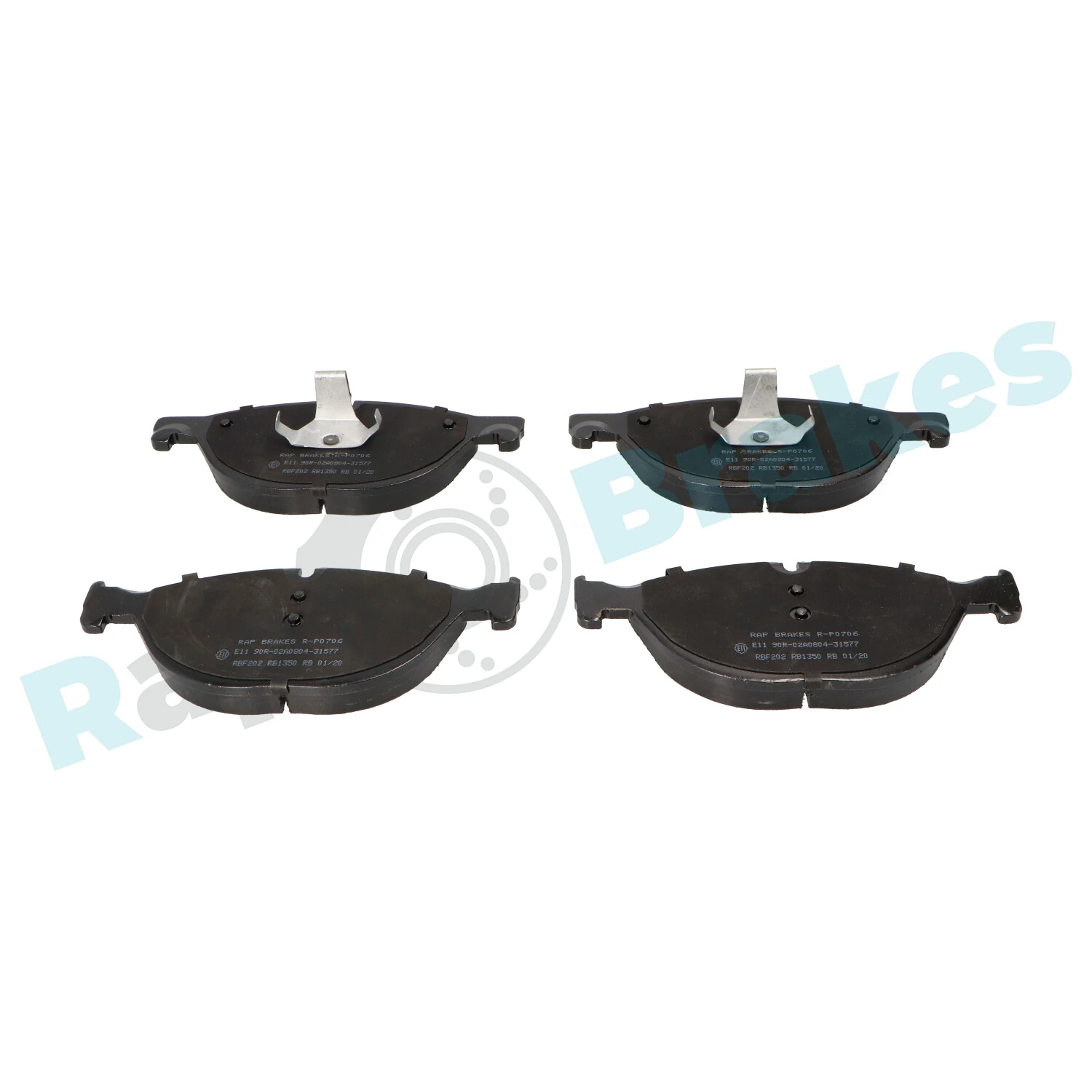 Brake Pad Set, disc brake R-P0706