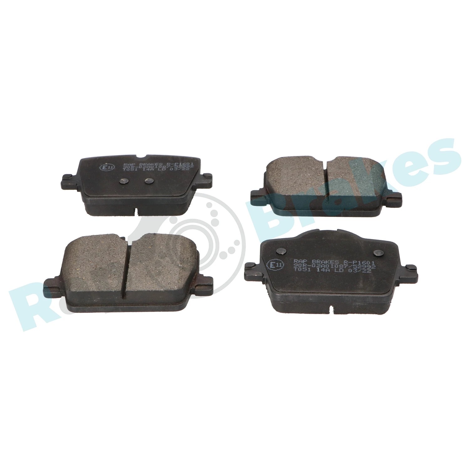 Brake Pad Set, disc brake R-P1601