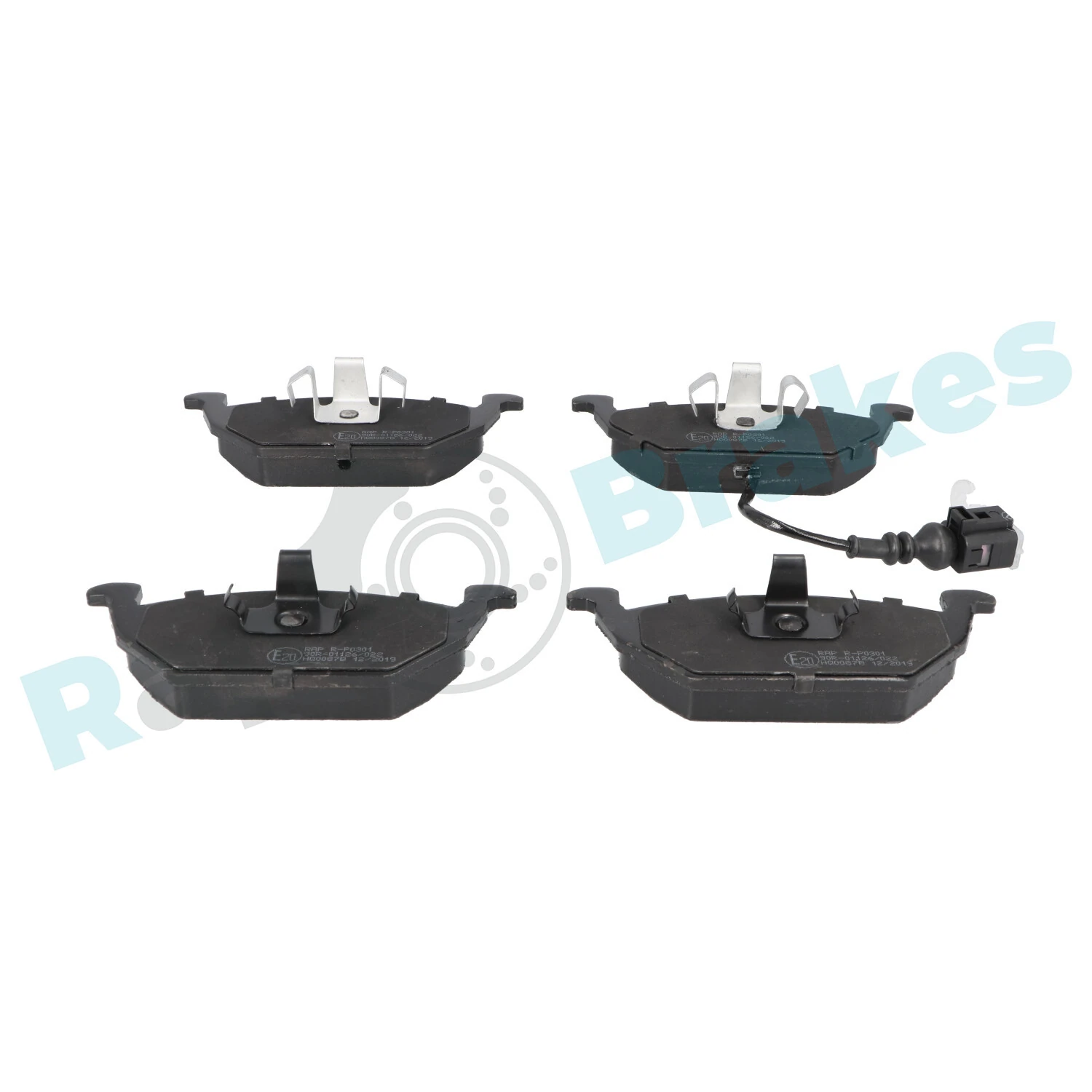 Brake Pad Set, disc brake R-P0301