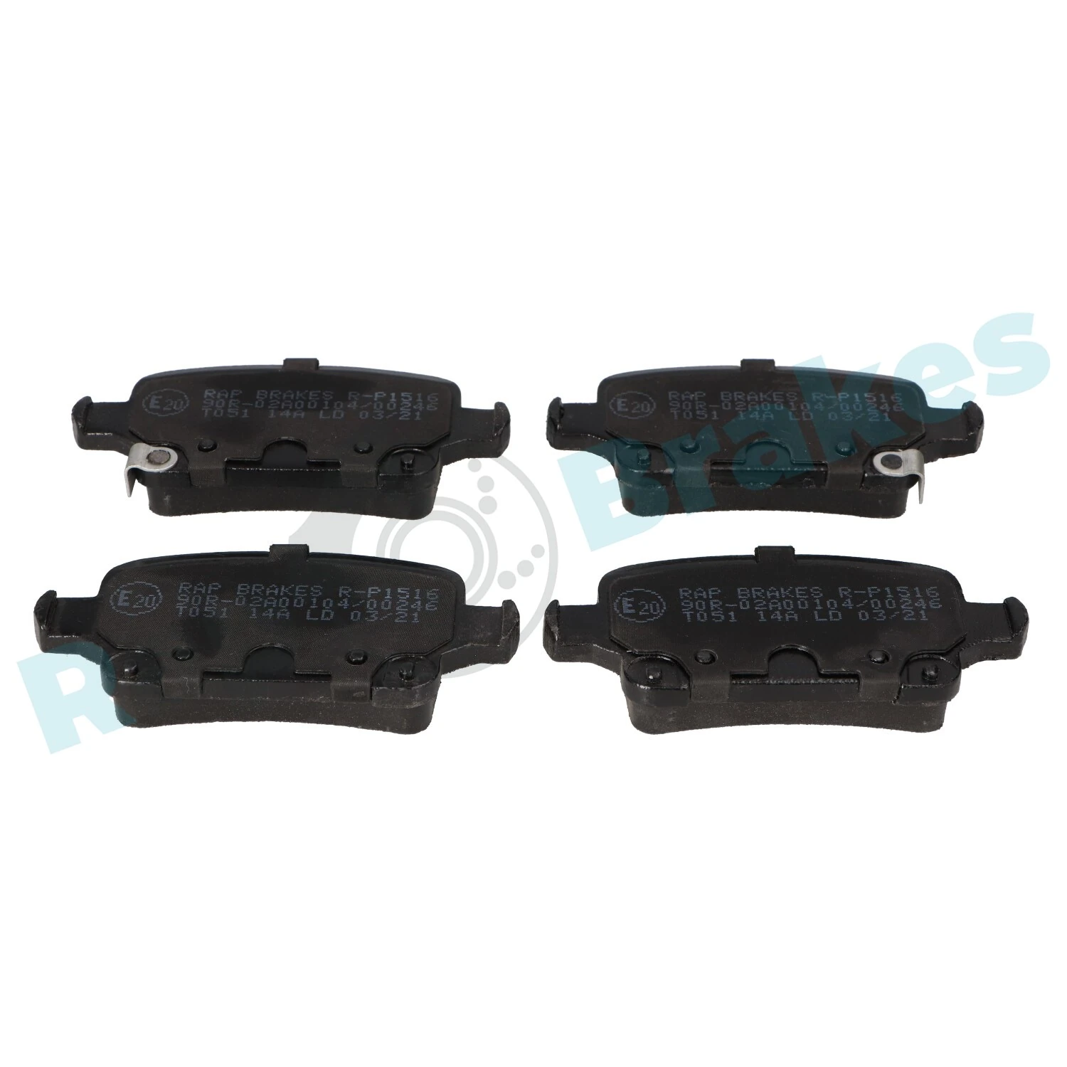 Brake Pad Set, disc brake R-P1516